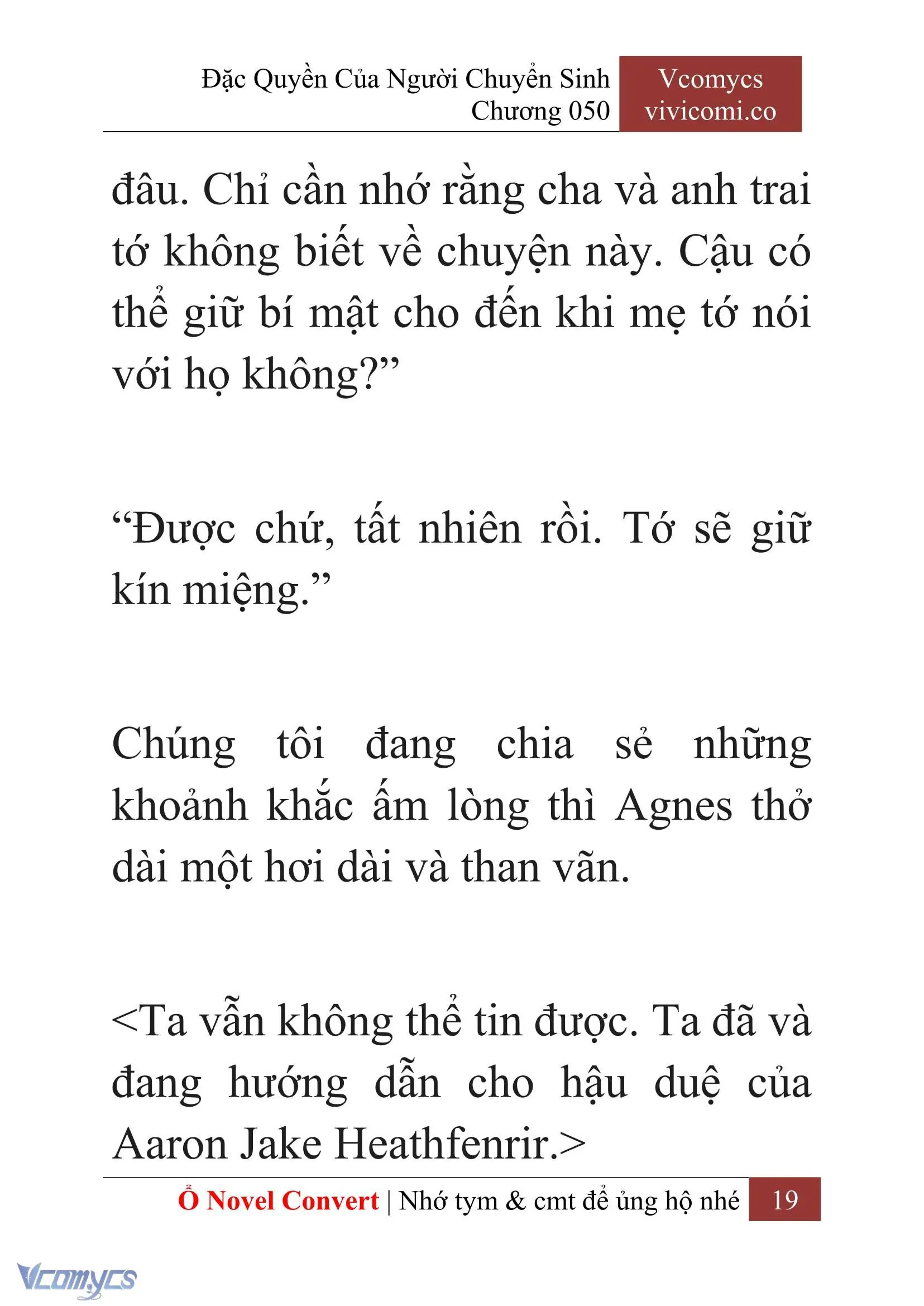 [Novel] Đặc Quyền Của Người Chuyển Sinh Chapter 50 - Trang 21