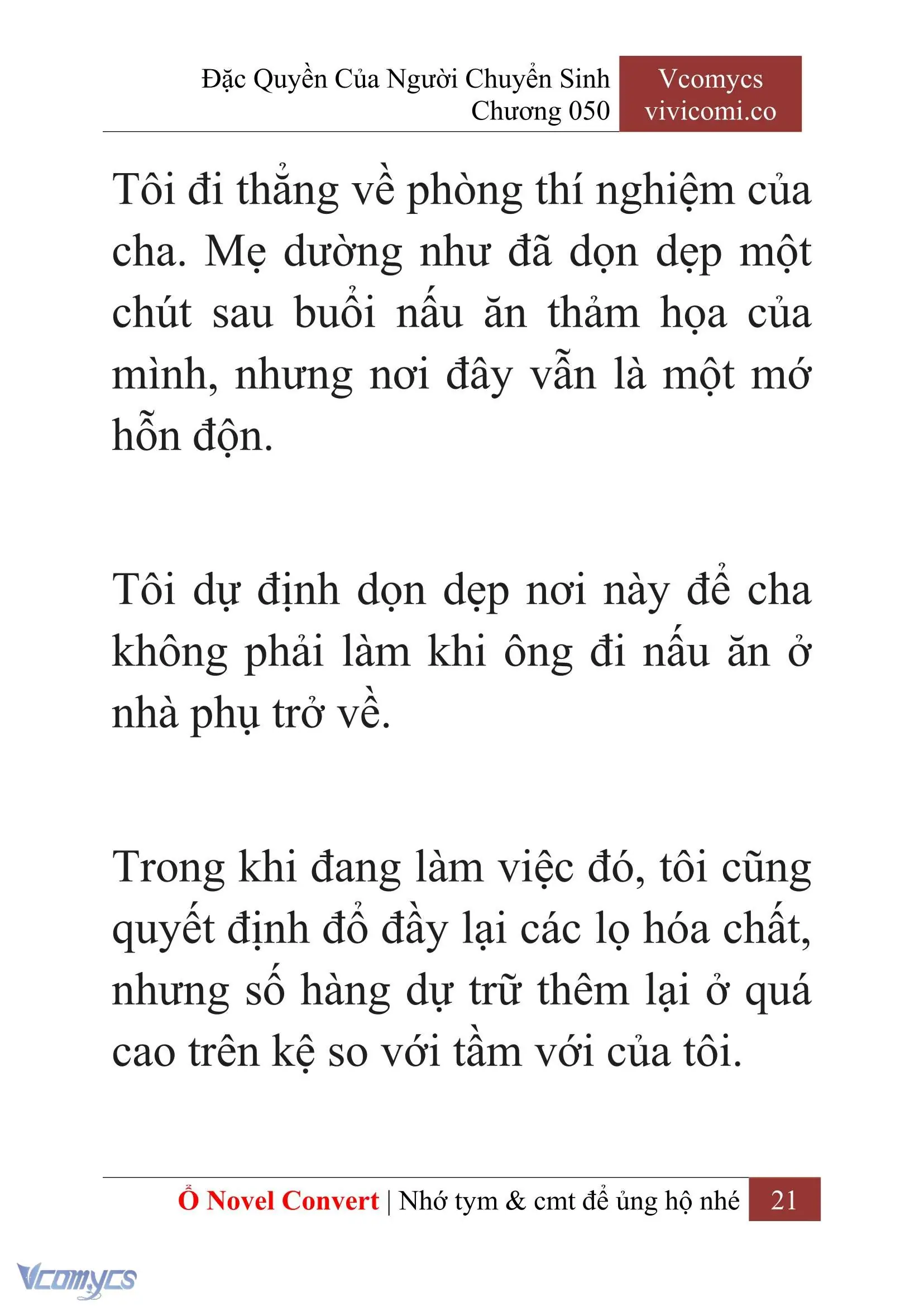 [Novel] Đặc Quyền Của Người Chuyển Sinh Chapter 50 - Trang 23