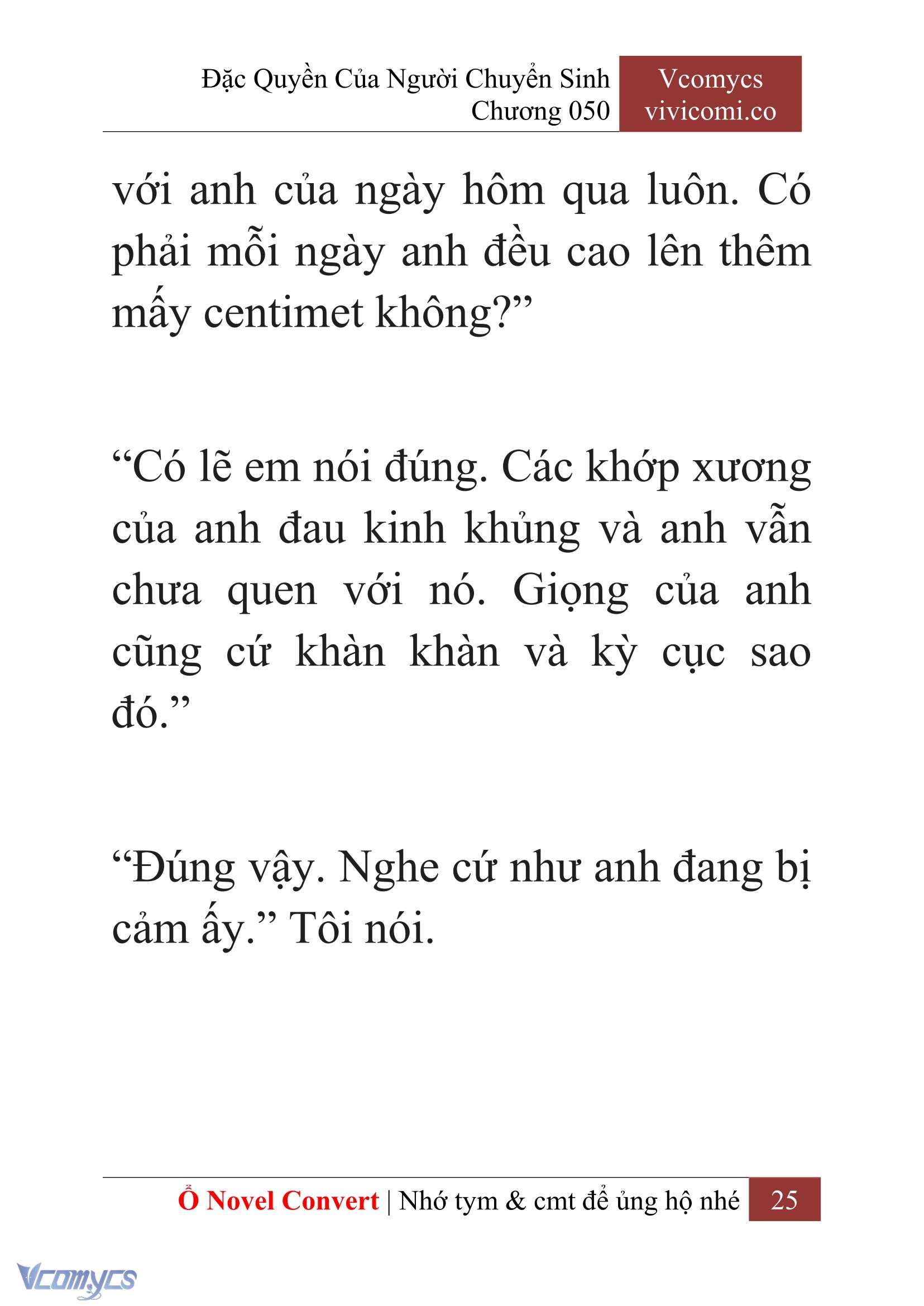 [Novel] Đặc Quyền Của Người Chuyển Sinh Chapter 50 - Trang 27