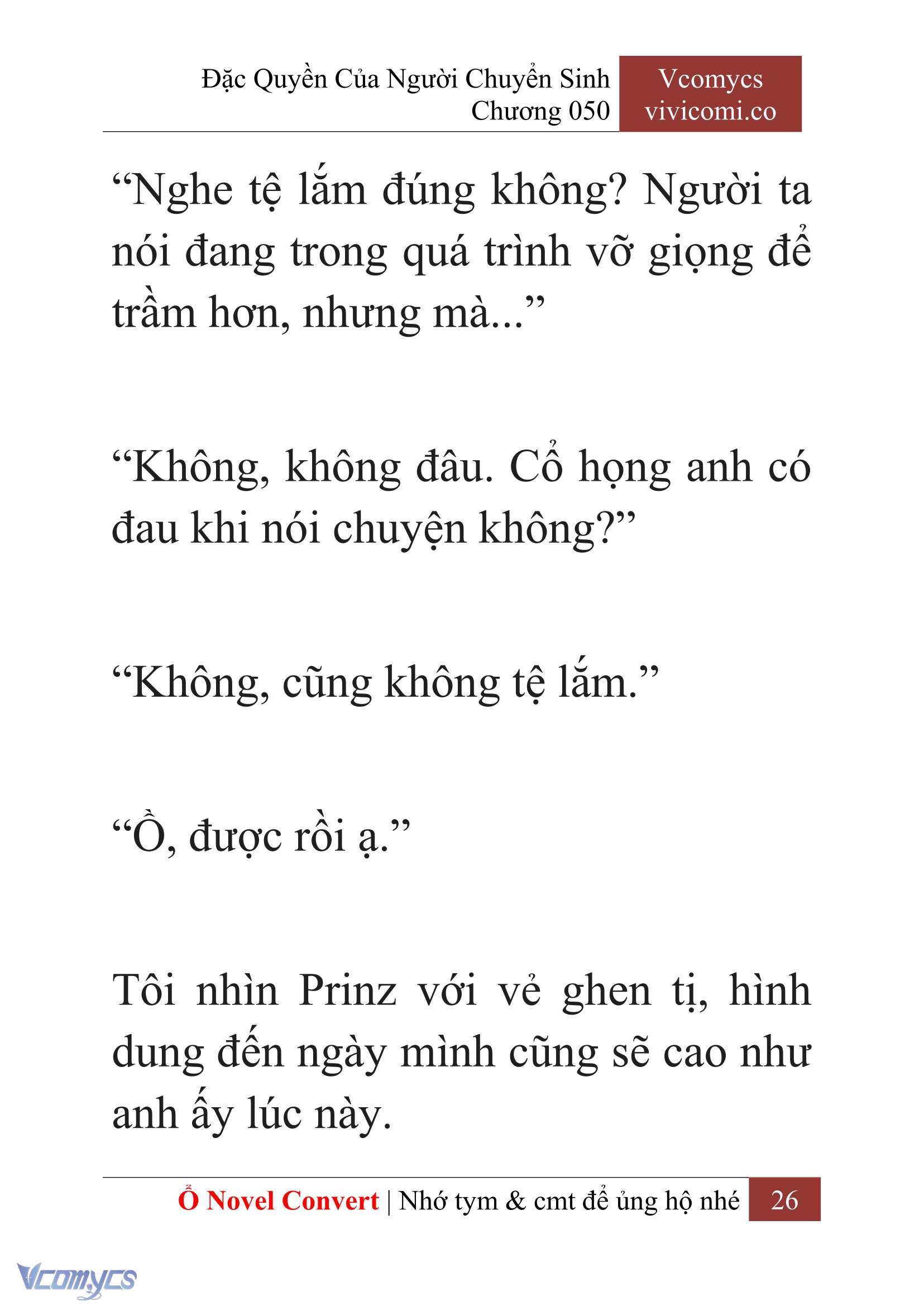 [Novel] Đặc Quyền Của Người Chuyển Sinh Chapter 50 - Trang 28