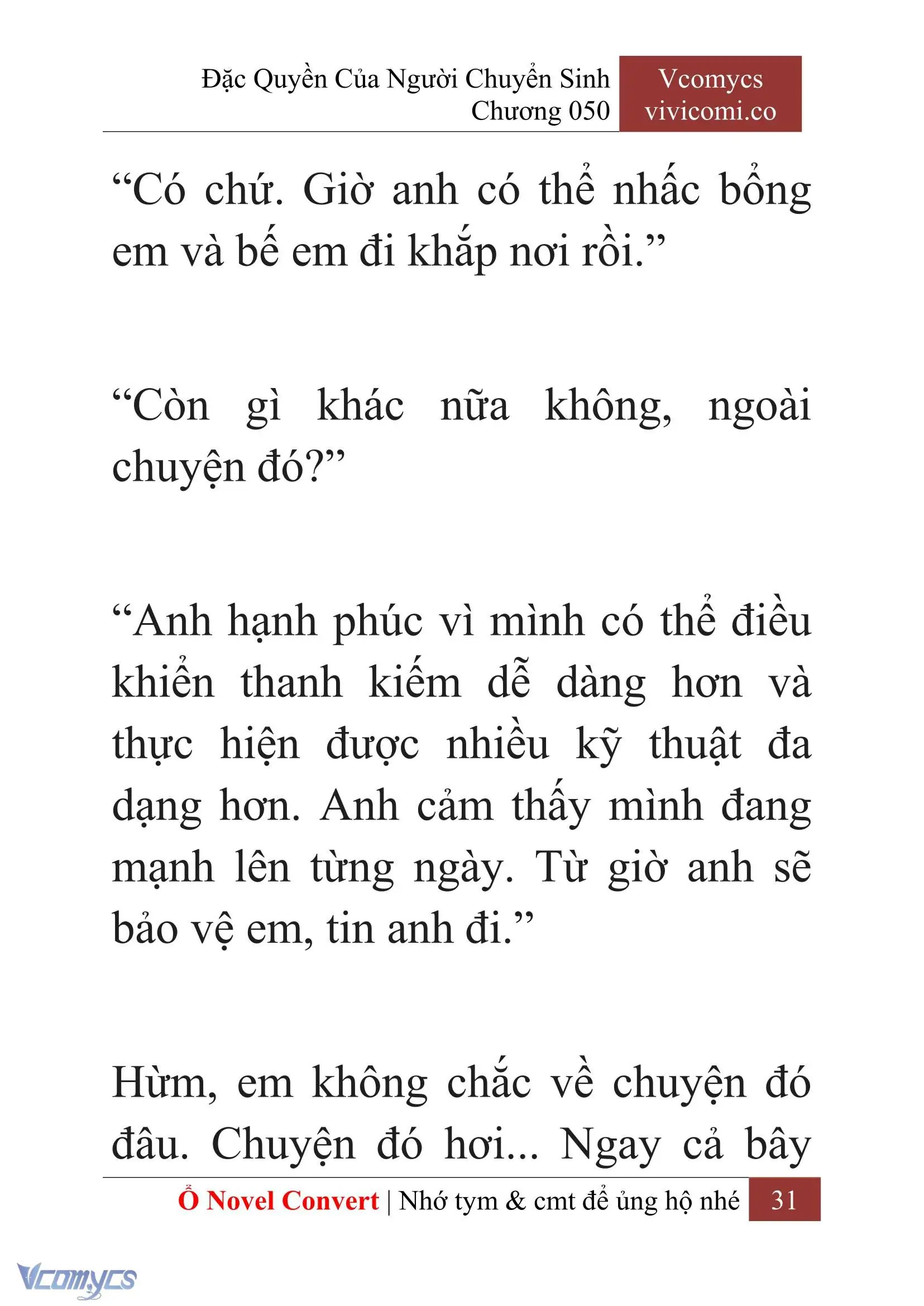 [Novel] Đặc Quyền Của Người Chuyển Sinh Chapter 50 - Trang 33