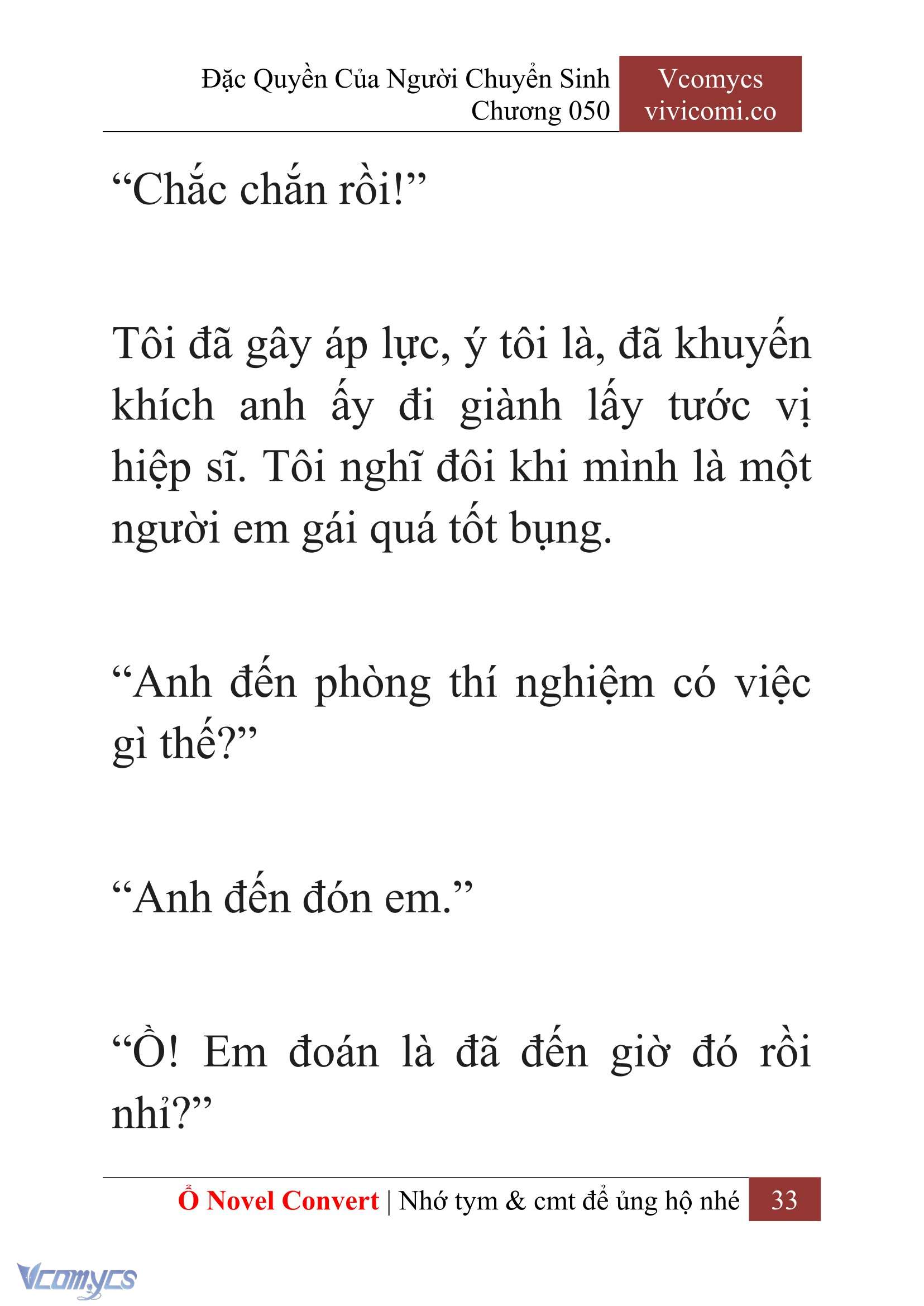 [Novel] Đặc Quyền Của Người Chuyển Sinh Chapter 50 - Trang 35