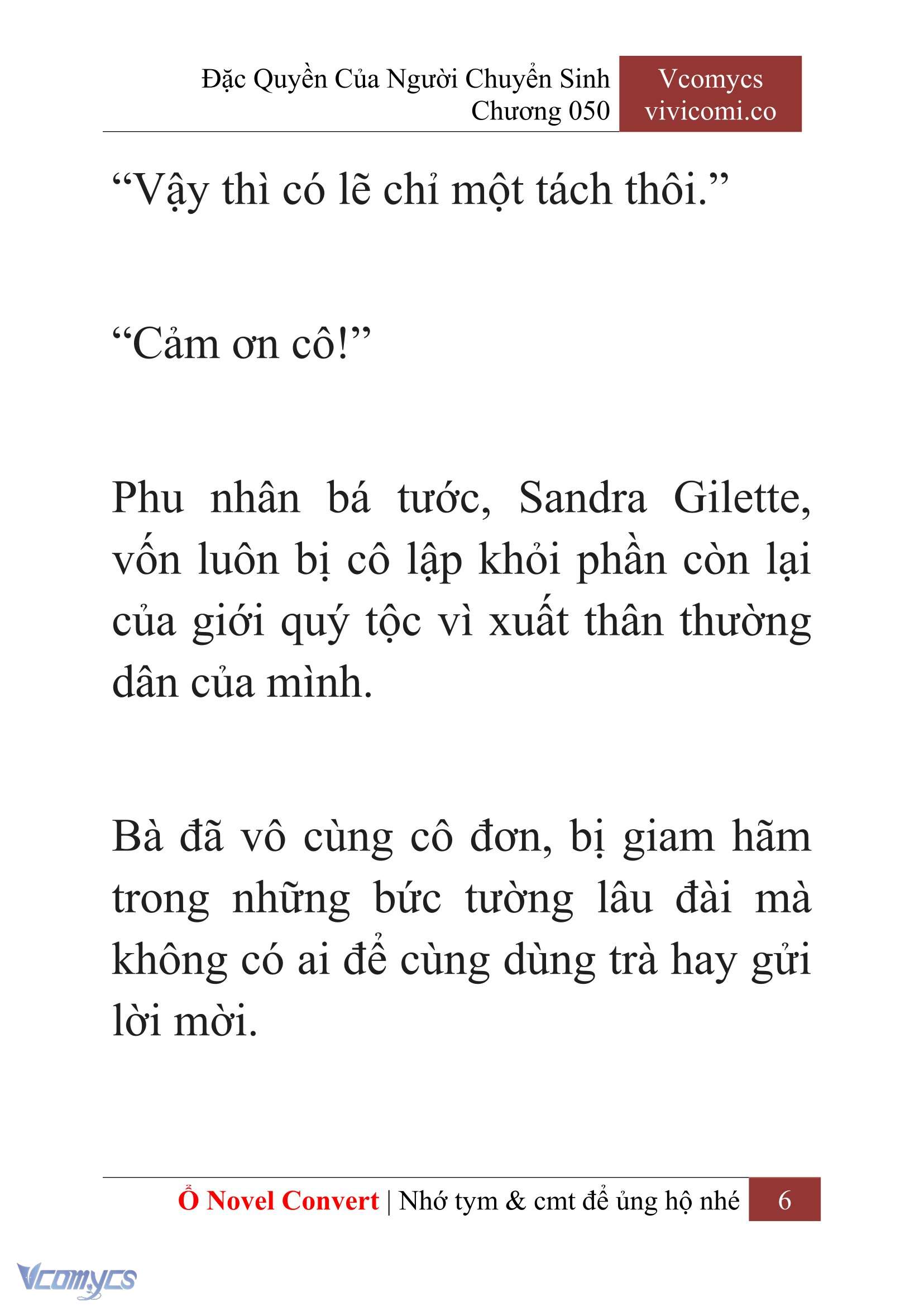 [Novel] Đặc Quyền Của Người Chuyển Sinh Chapter 50 - Trang 9