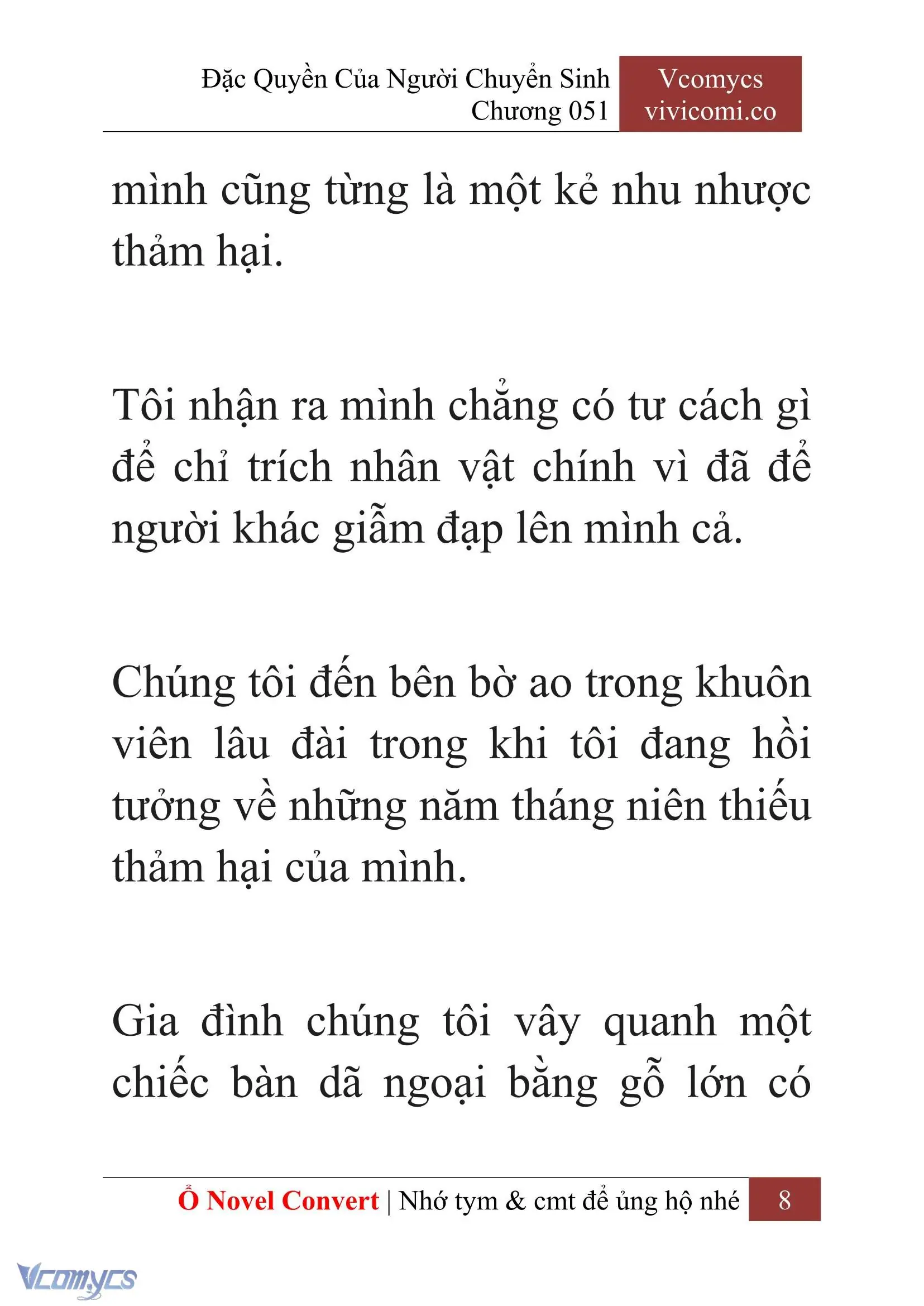 [Novel] Đặc Quyền Của Người Chuyển Sinh Chapter 51 - Trang 11