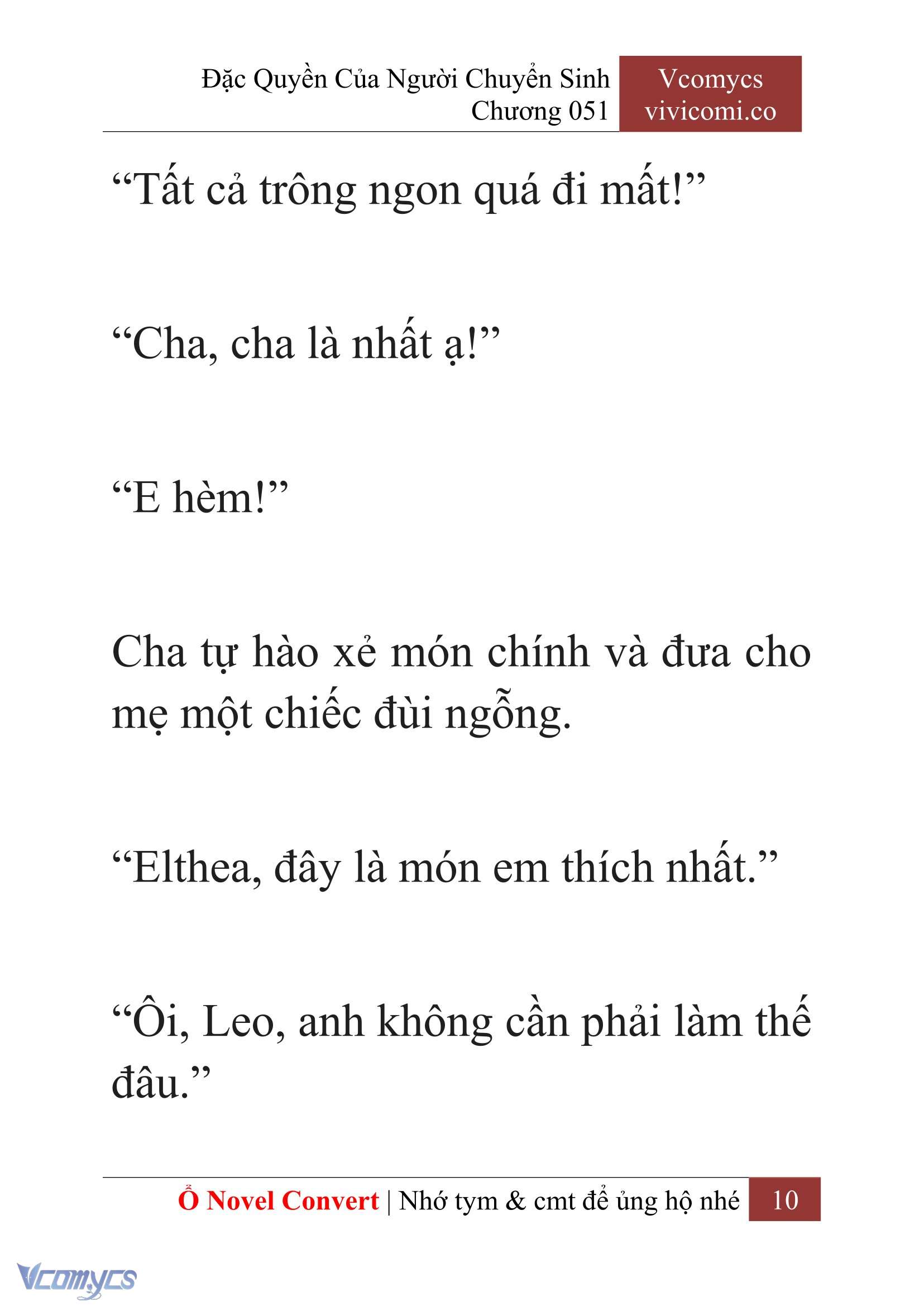 [Novel] Đặc Quyền Của Người Chuyển Sinh Chapter 51 - Trang 13