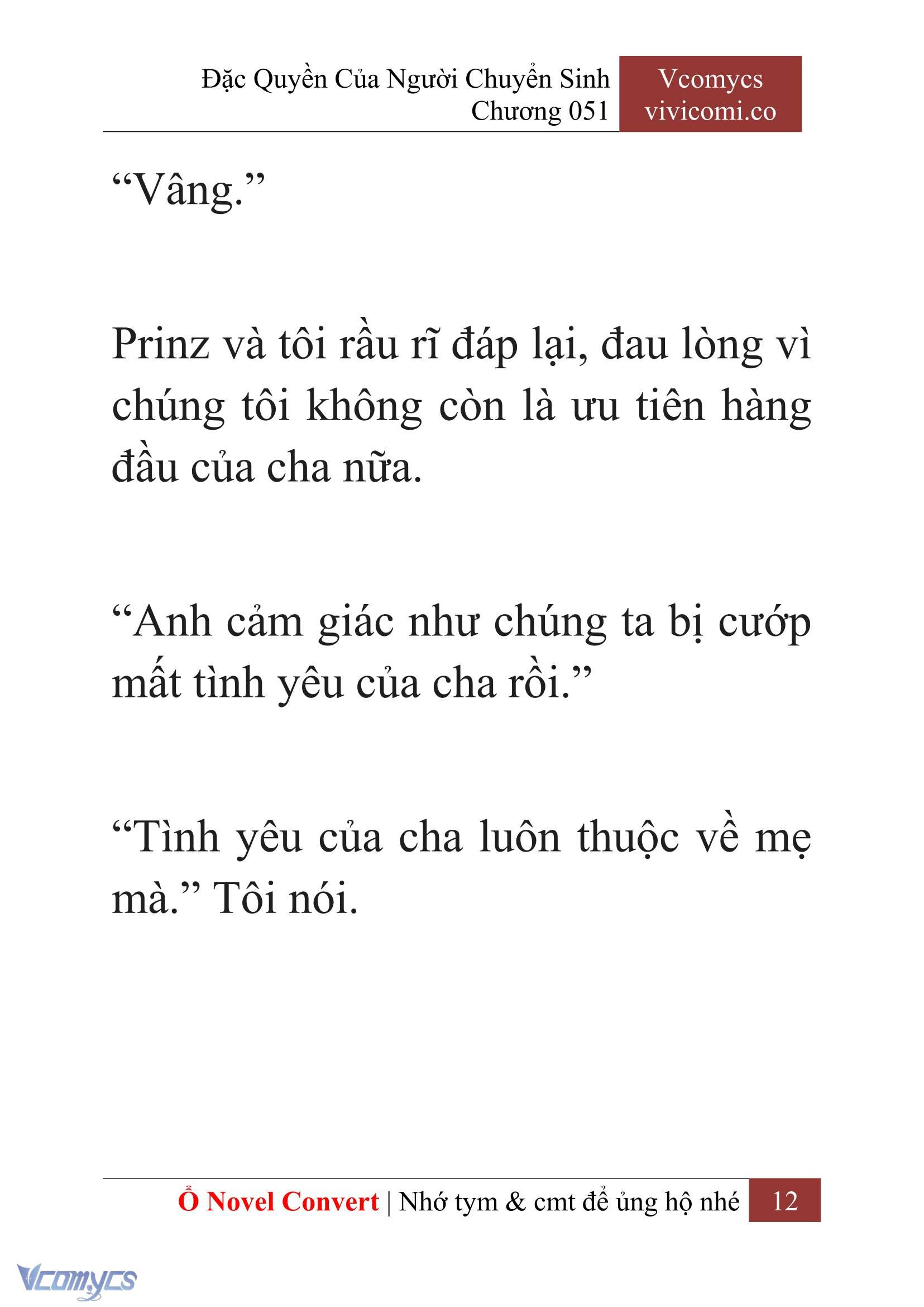 [Novel] Đặc Quyền Của Người Chuyển Sinh Chapter 51 - Trang 15