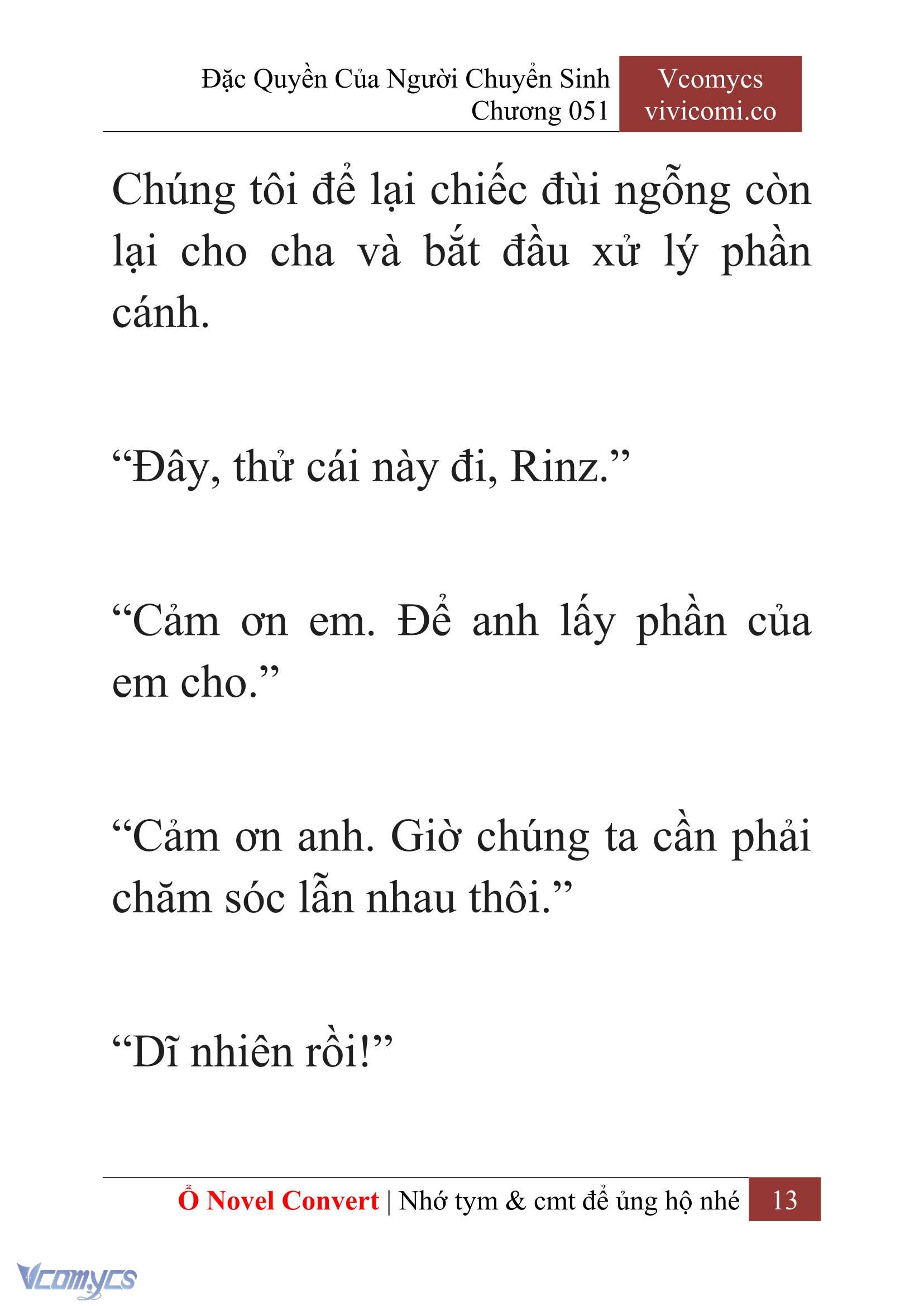 [Novel] Đặc Quyền Của Người Chuyển Sinh Chapter 51 - Trang 16