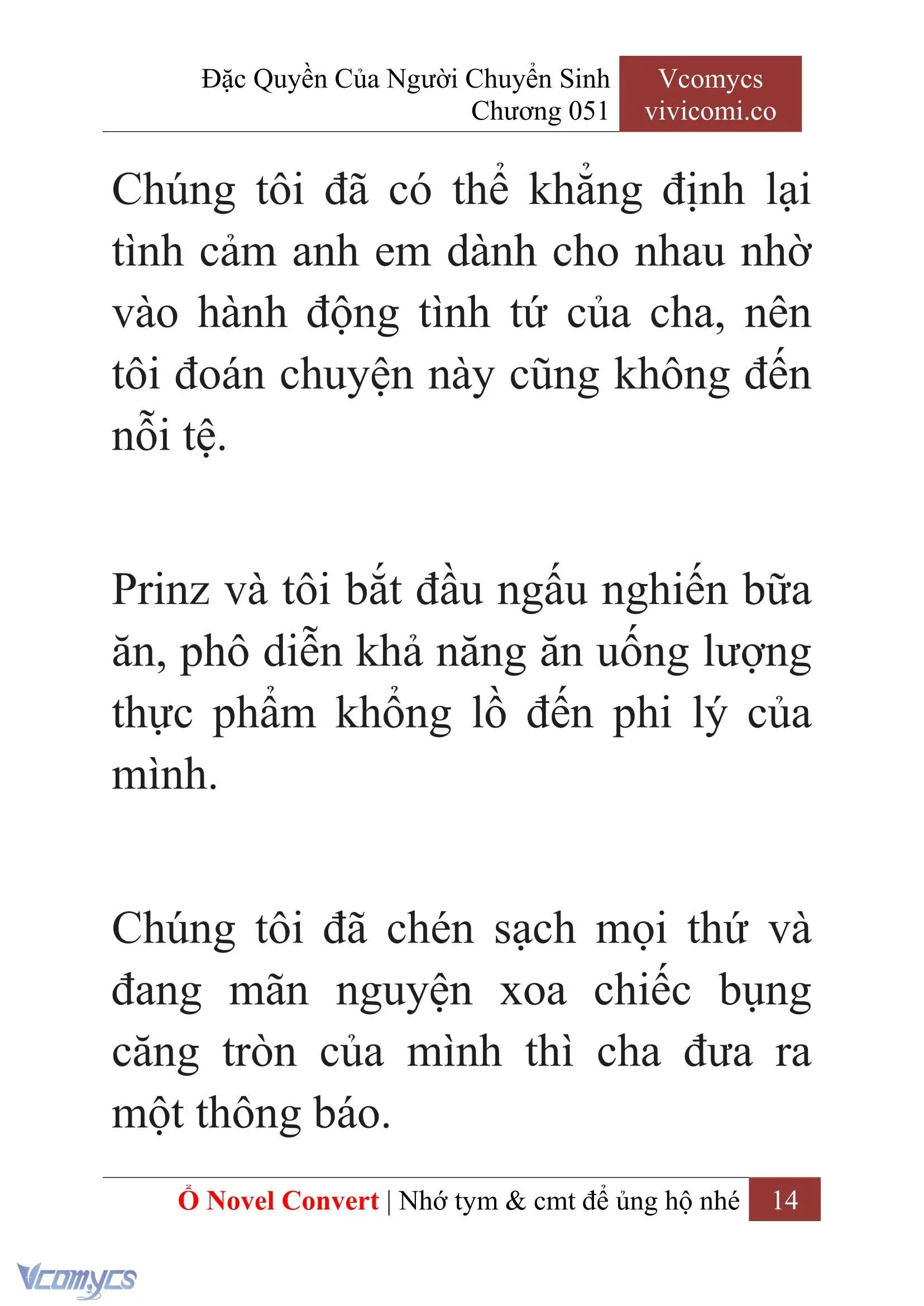[Novel] Đặc Quyền Của Người Chuyển Sinh Chapter 51 - Trang 17
