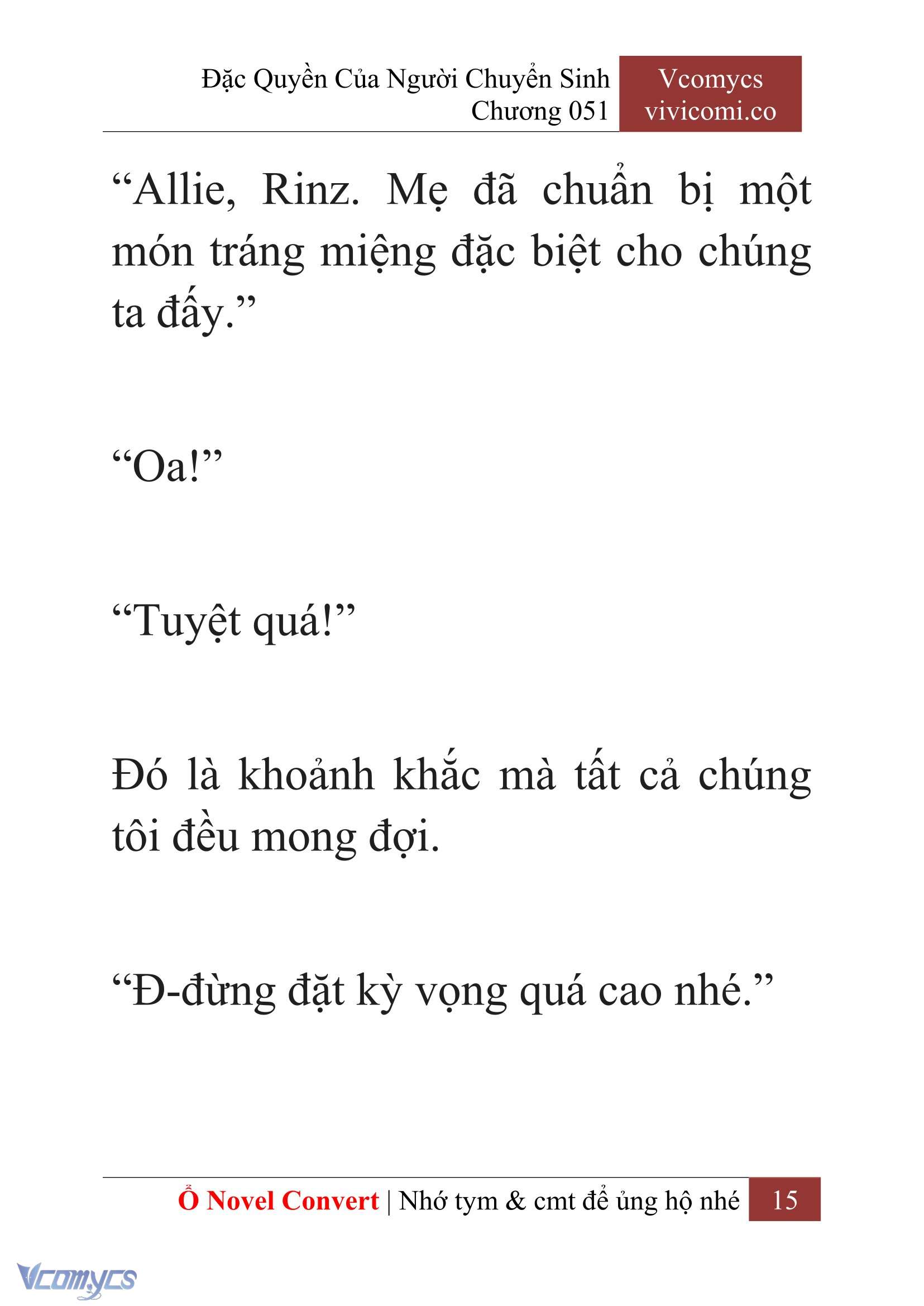 [Novel] Đặc Quyền Của Người Chuyển Sinh Chapter 51 - Trang 18