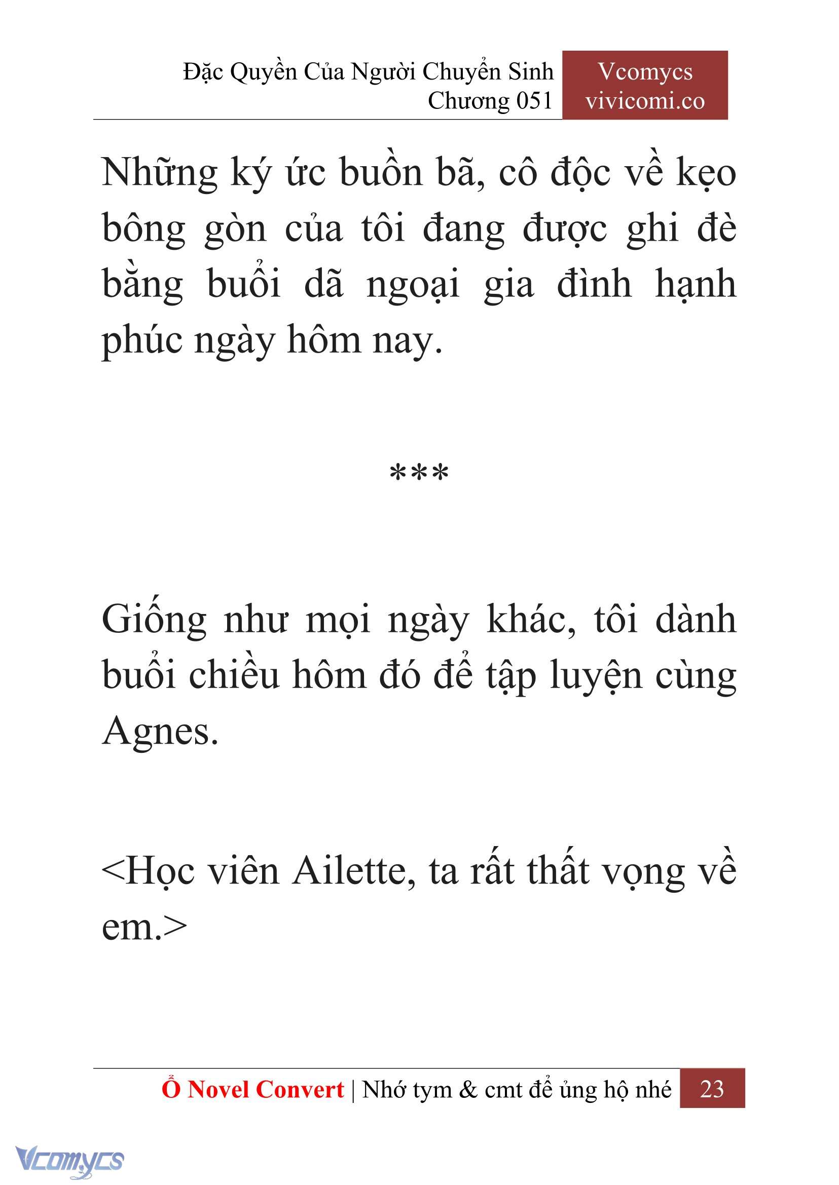 [Novel] Đặc Quyền Của Người Chuyển Sinh Chapter 51 - Trang 26
