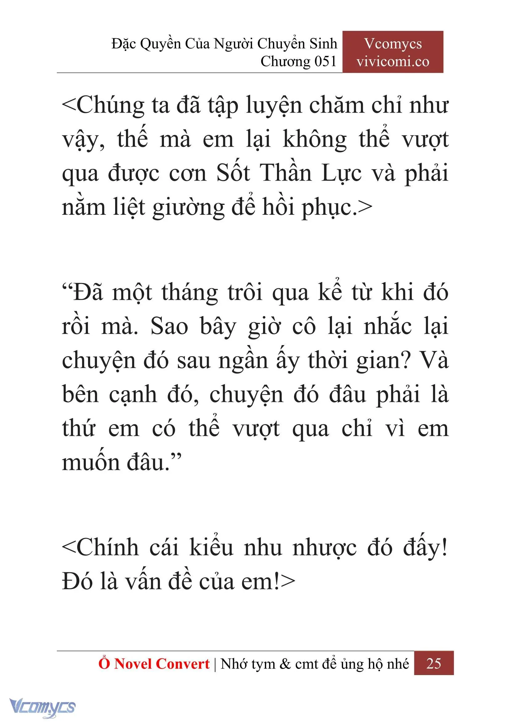 [Novel] Đặc Quyền Của Người Chuyển Sinh Chapter 51 - Trang 28