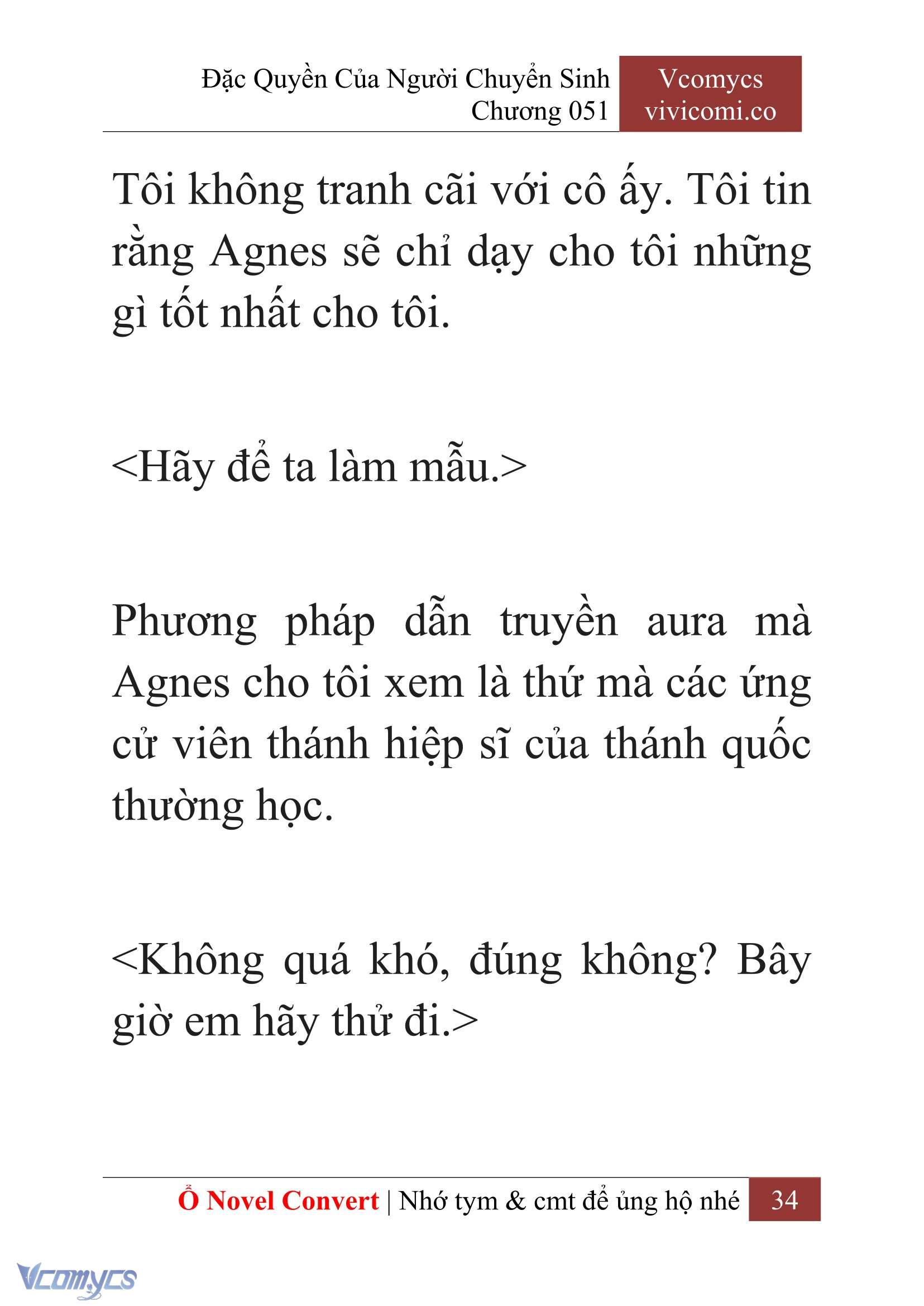 [Novel] Đặc Quyền Của Người Chuyển Sinh Chapter 51 - Trang 36