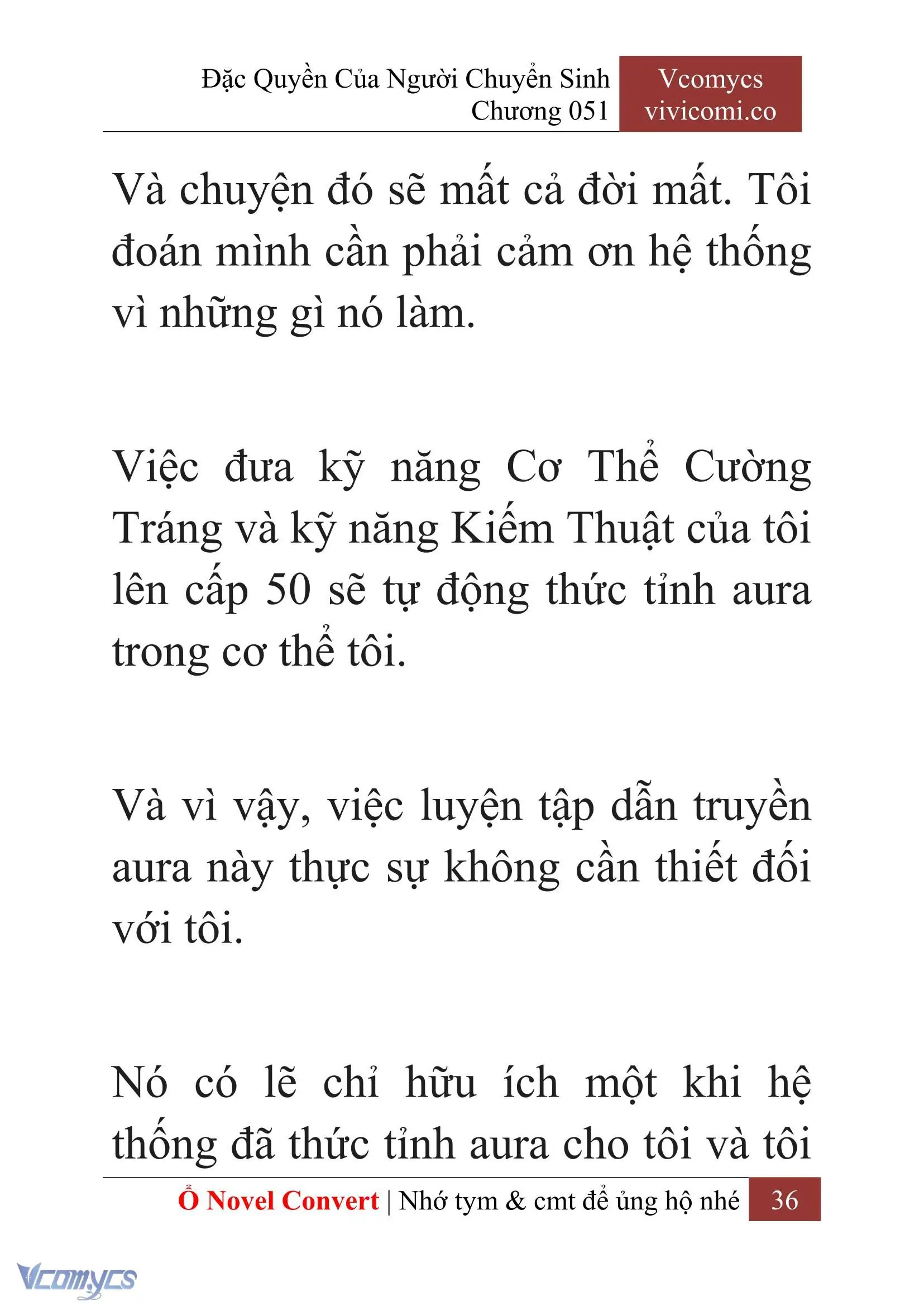 [Novel] Đặc Quyền Của Người Chuyển Sinh Chapter 51 - Trang 38