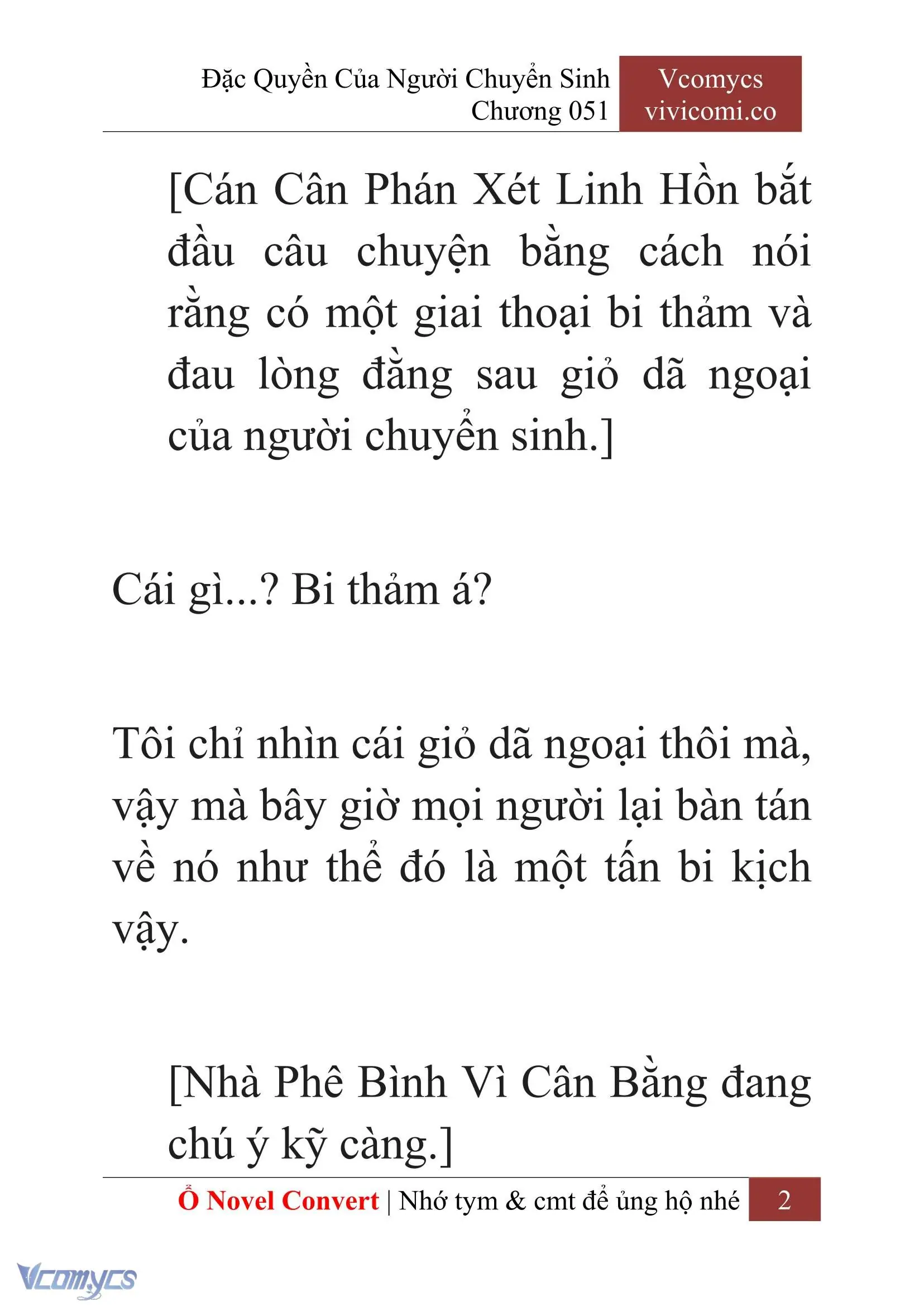 [Novel] Đặc Quyền Của Người Chuyển Sinh Chapter 51 - Trang 5