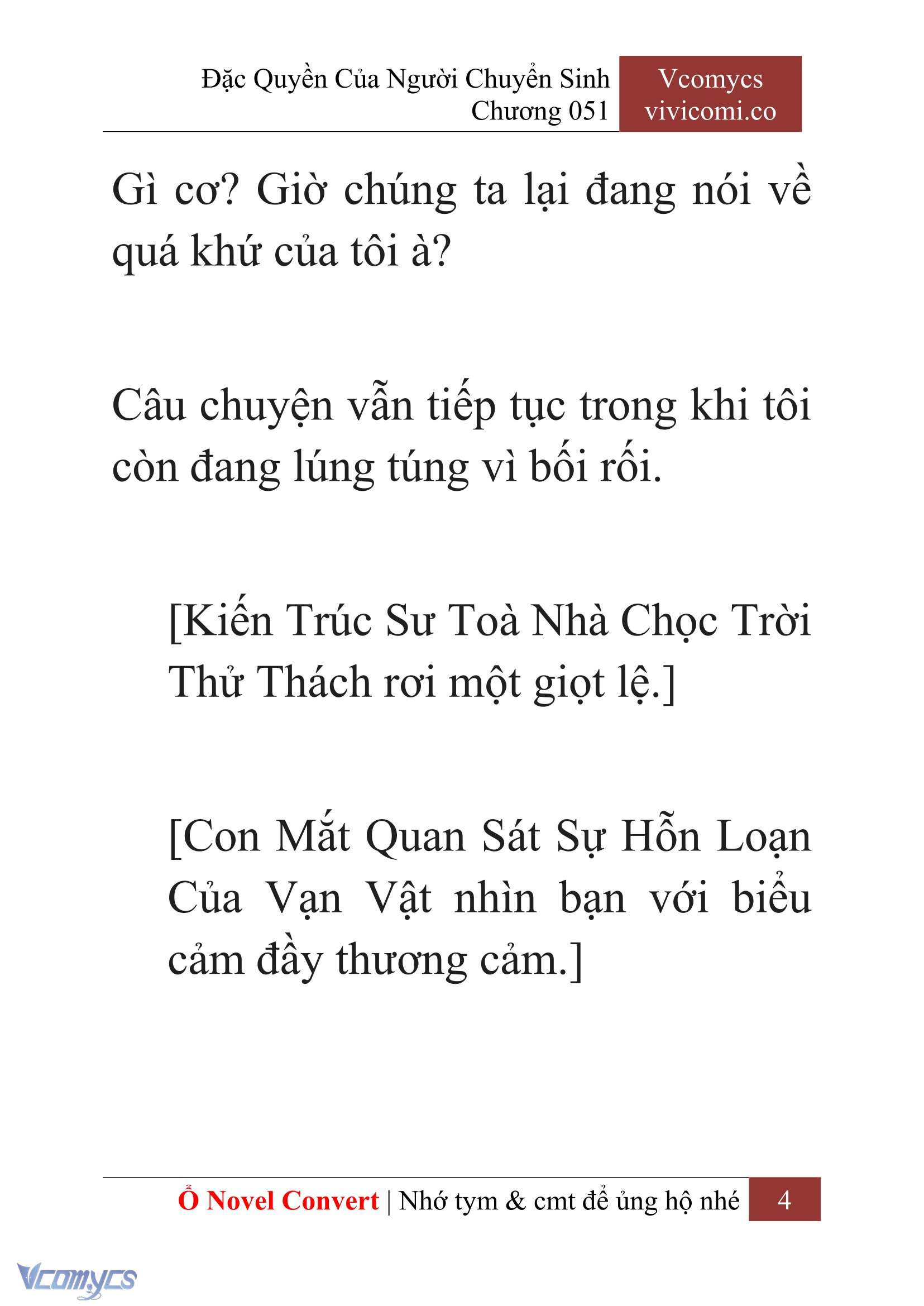 [Novel] Đặc Quyền Của Người Chuyển Sinh Chapter 51 - Trang 7