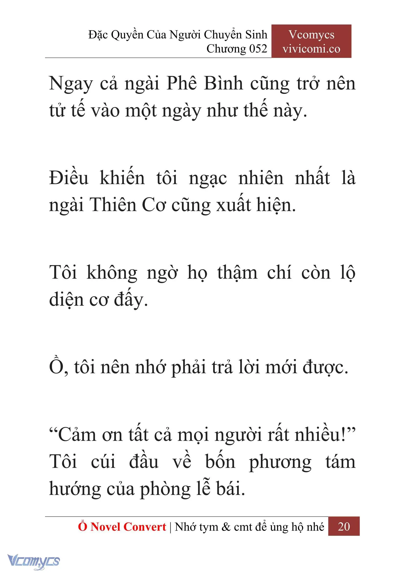[Novel] Đặc Quyền Của Người Chuyển Sinh Chapter 52 - Trang 22