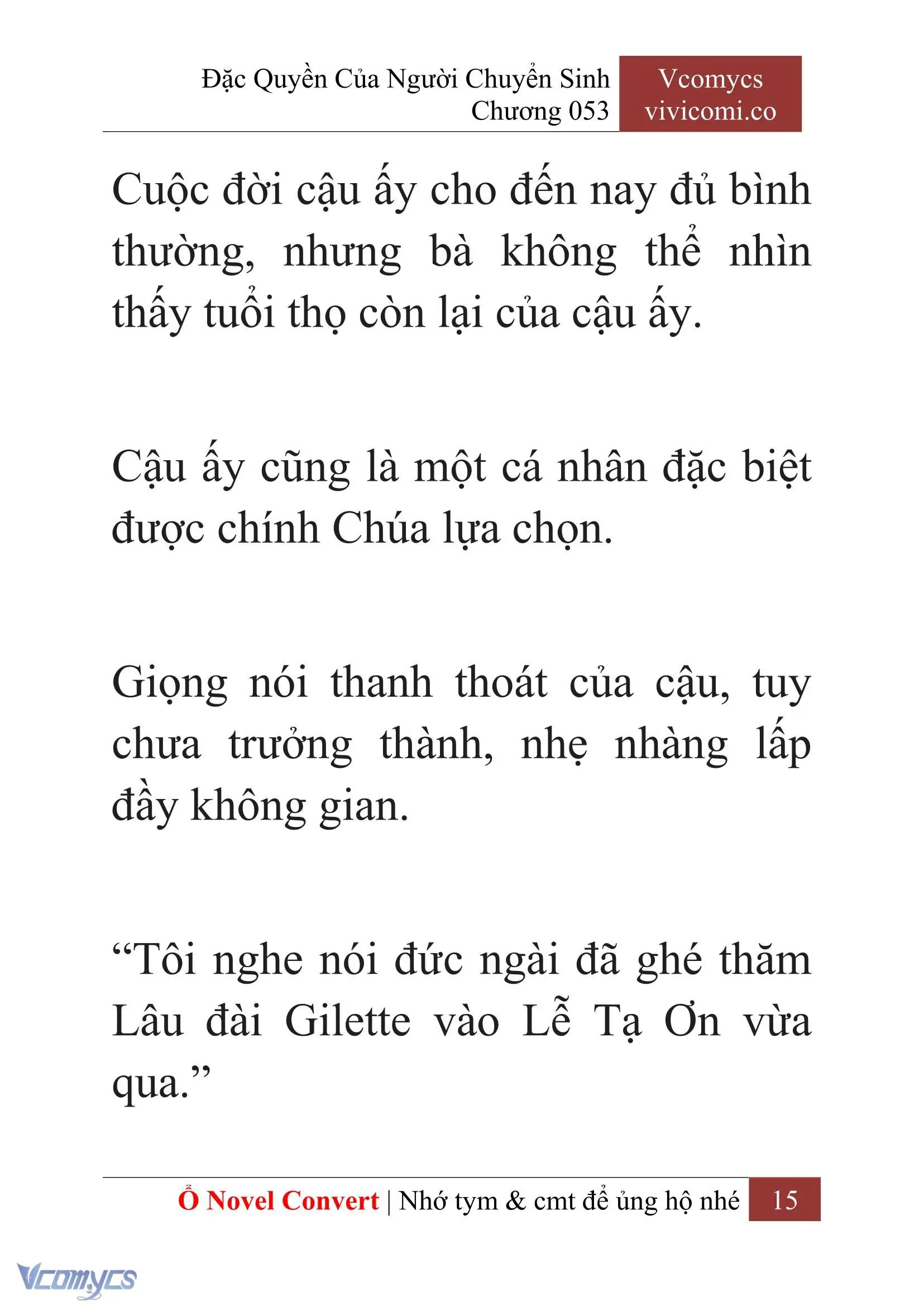 [Novel] Đặc Quyền Của Người Chuyển Sinh Chapter 53 - Trang 18