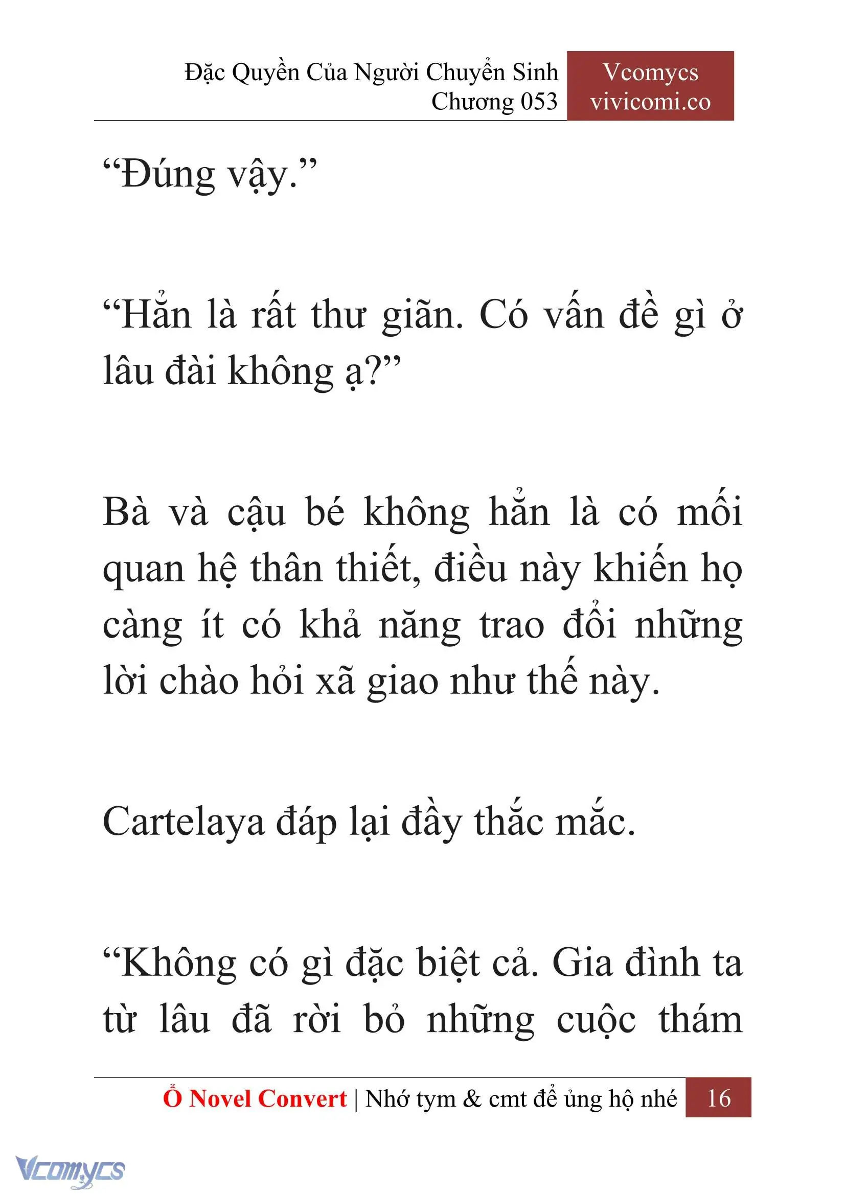 [Novel] Đặc Quyền Của Người Chuyển Sinh Chapter 53 - Trang 19
