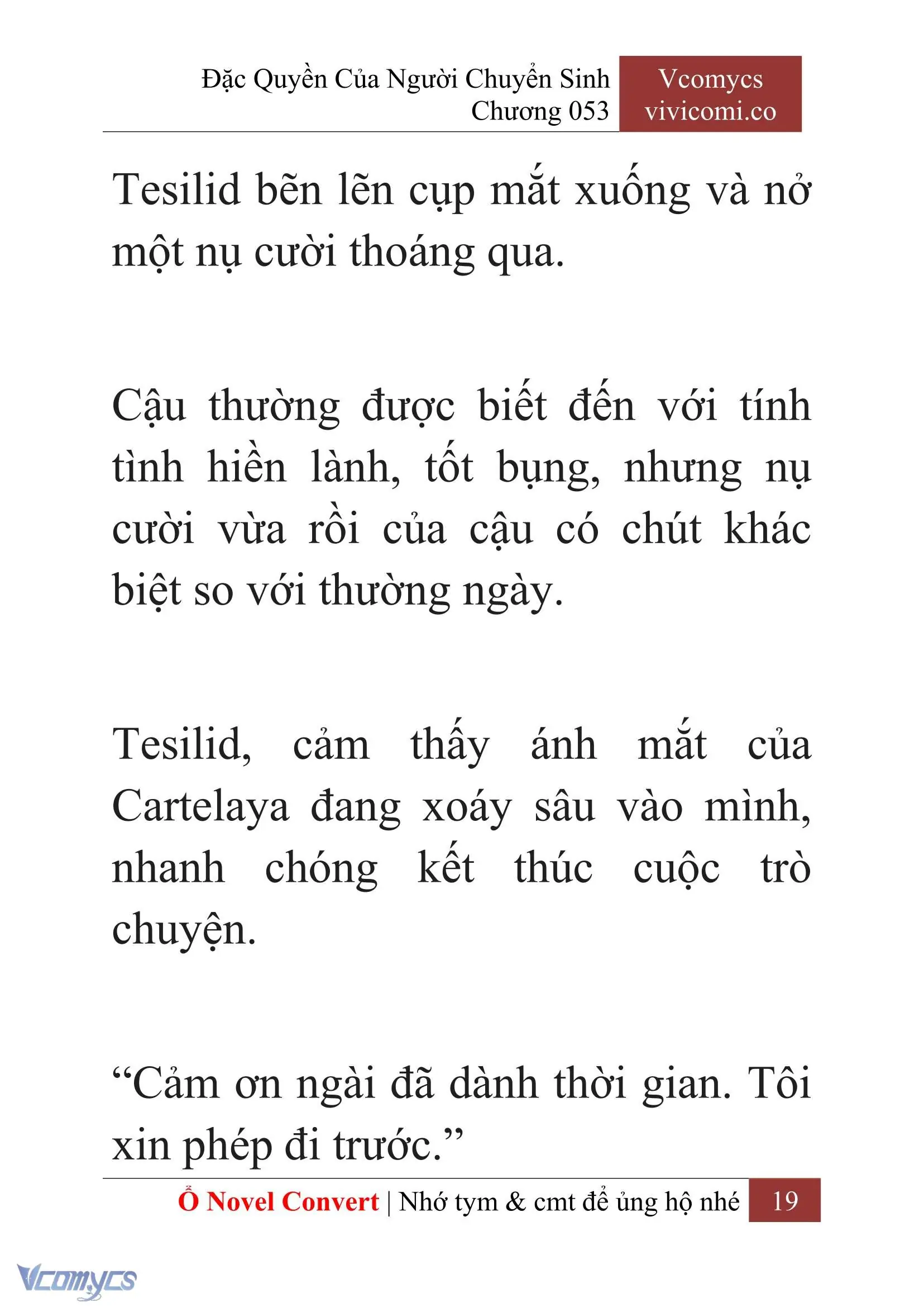 [Novel] Đặc Quyền Của Người Chuyển Sinh Chapter 53 - Trang 22