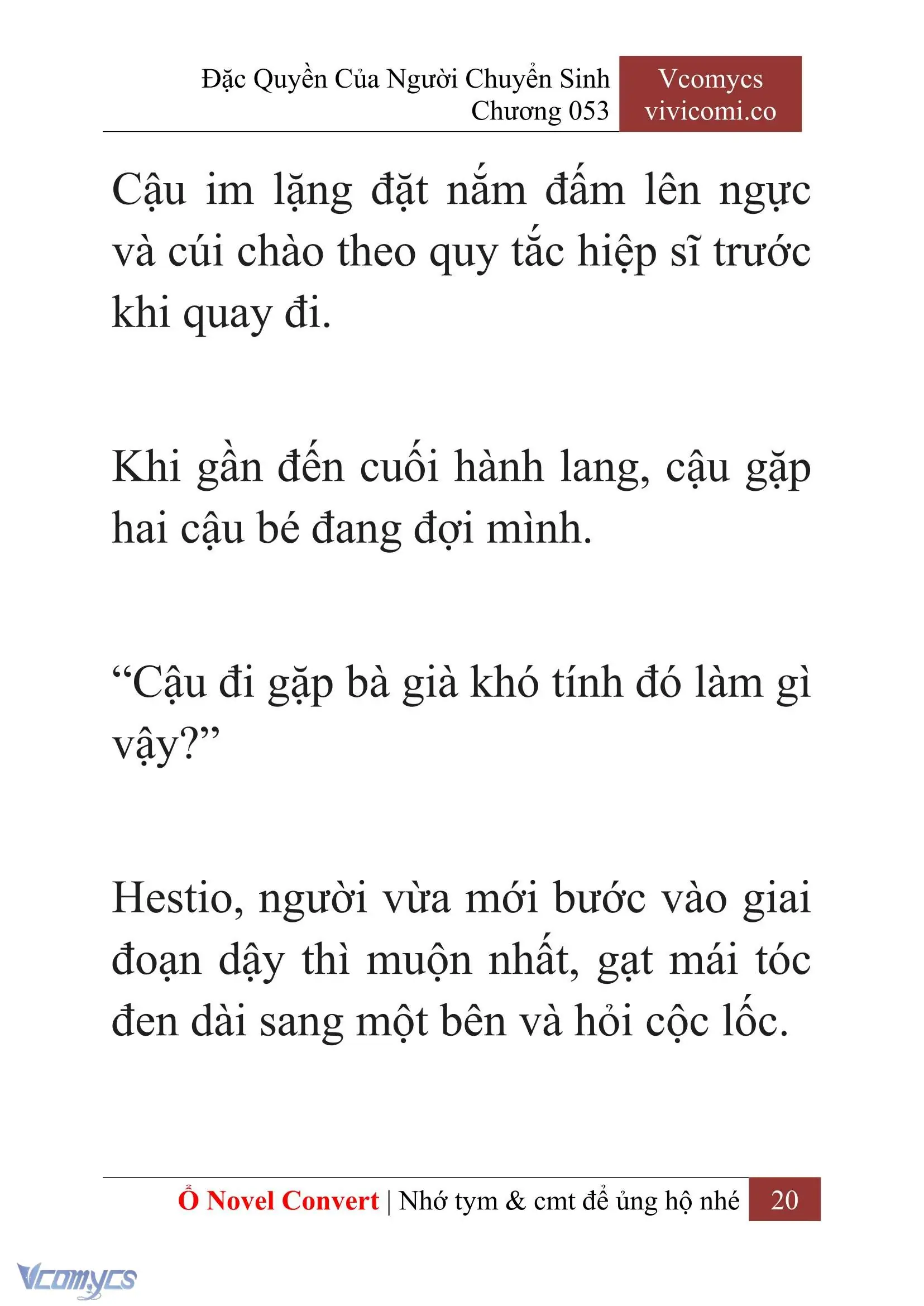 [Novel] Đặc Quyền Của Người Chuyển Sinh Chapter 53 - Trang 23