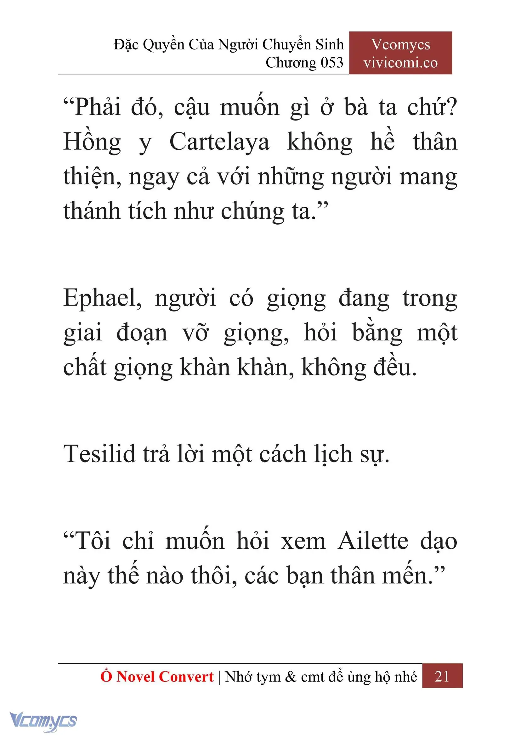 [Novel] Đặc Quyền Của Người Chuyển Sinh Chapter 53 - Trang 24