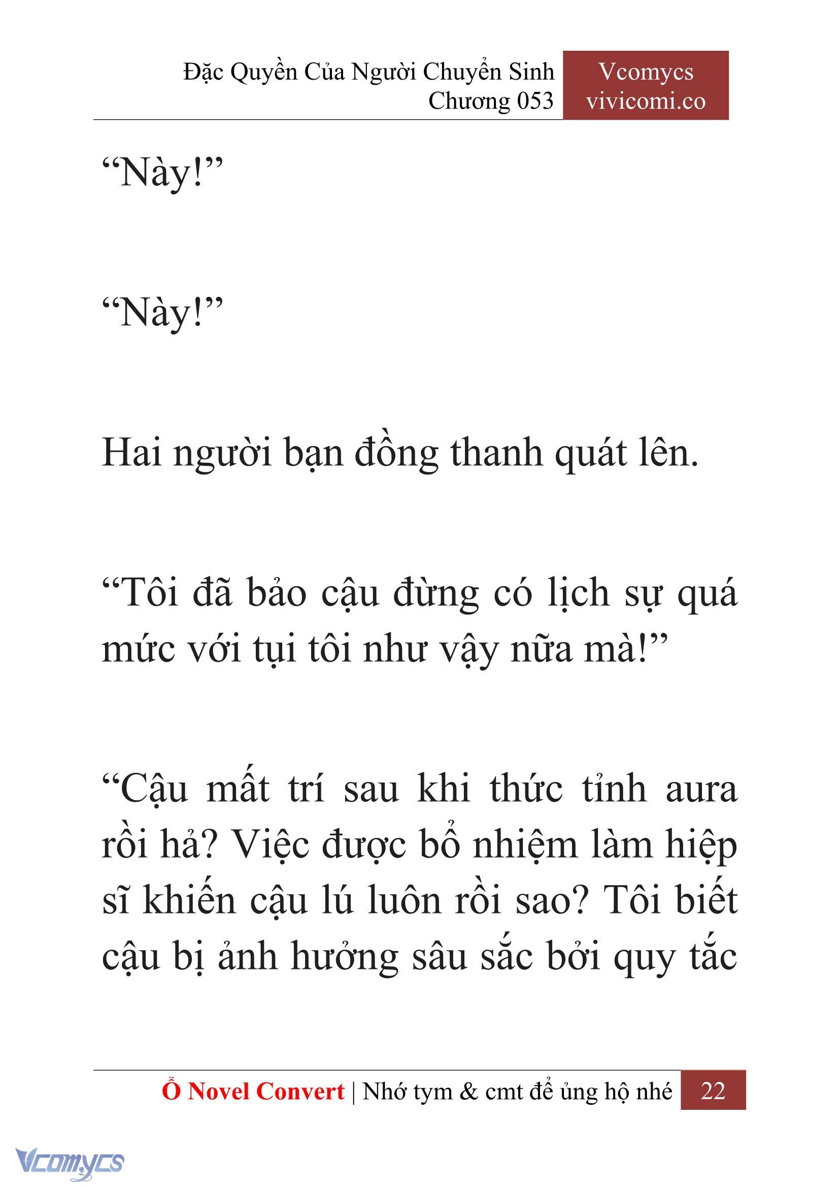 [Novel] Đặc Quyền Của Người Chuyển Sinh Chapter 53 - Trang 25