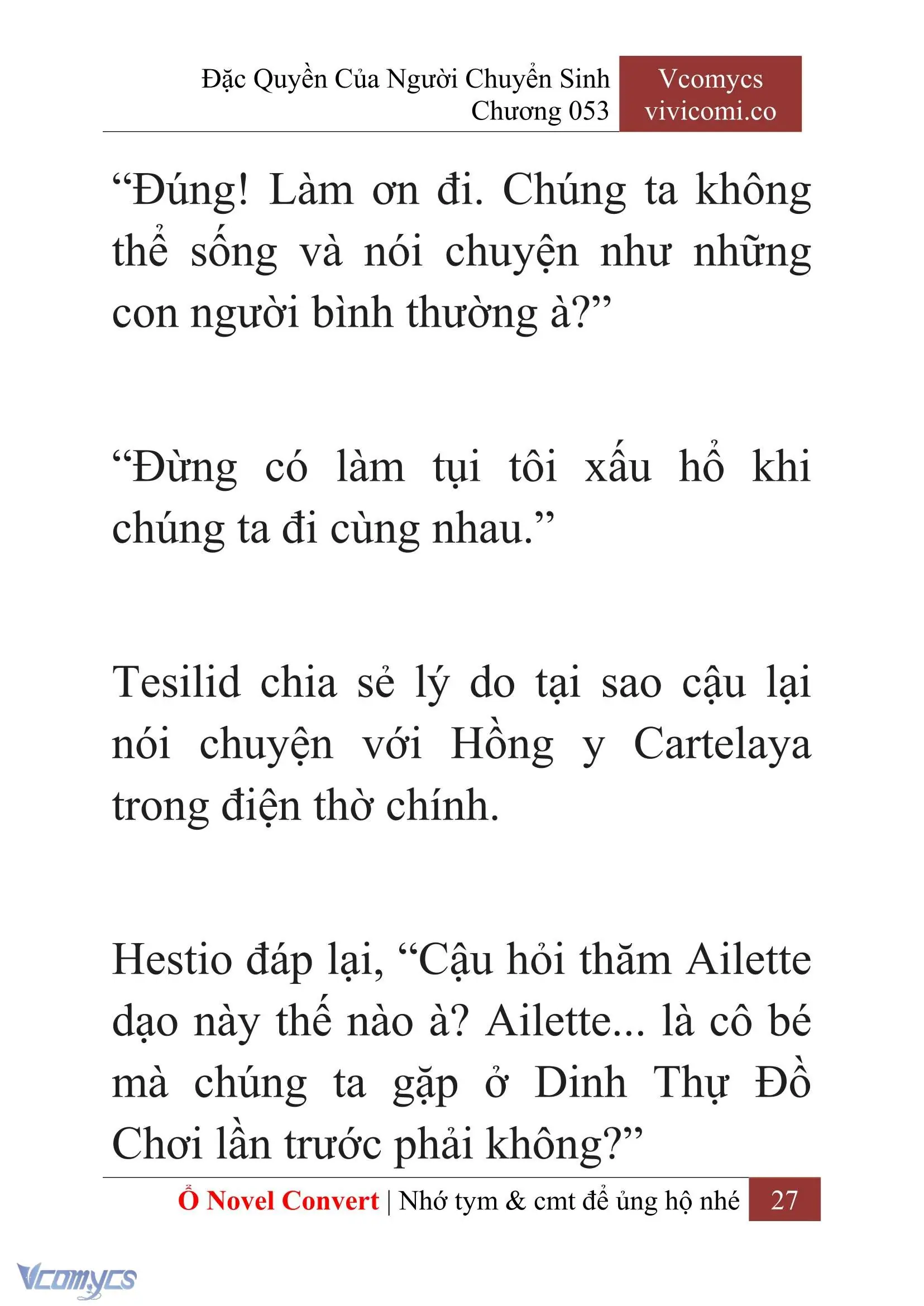 [Novel] Đặc Quyền Của Người Chuyển Sinh Chapter 53 - Trang 30