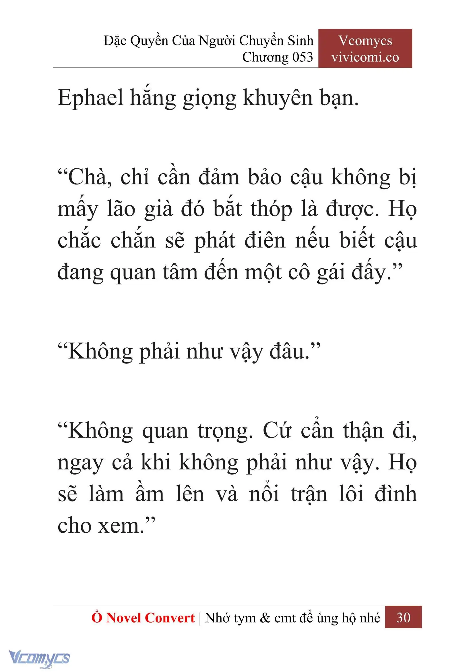 [Novel] Đặc Quyền Của Người Chuyển Sinh Chapter 53 - Trang 32