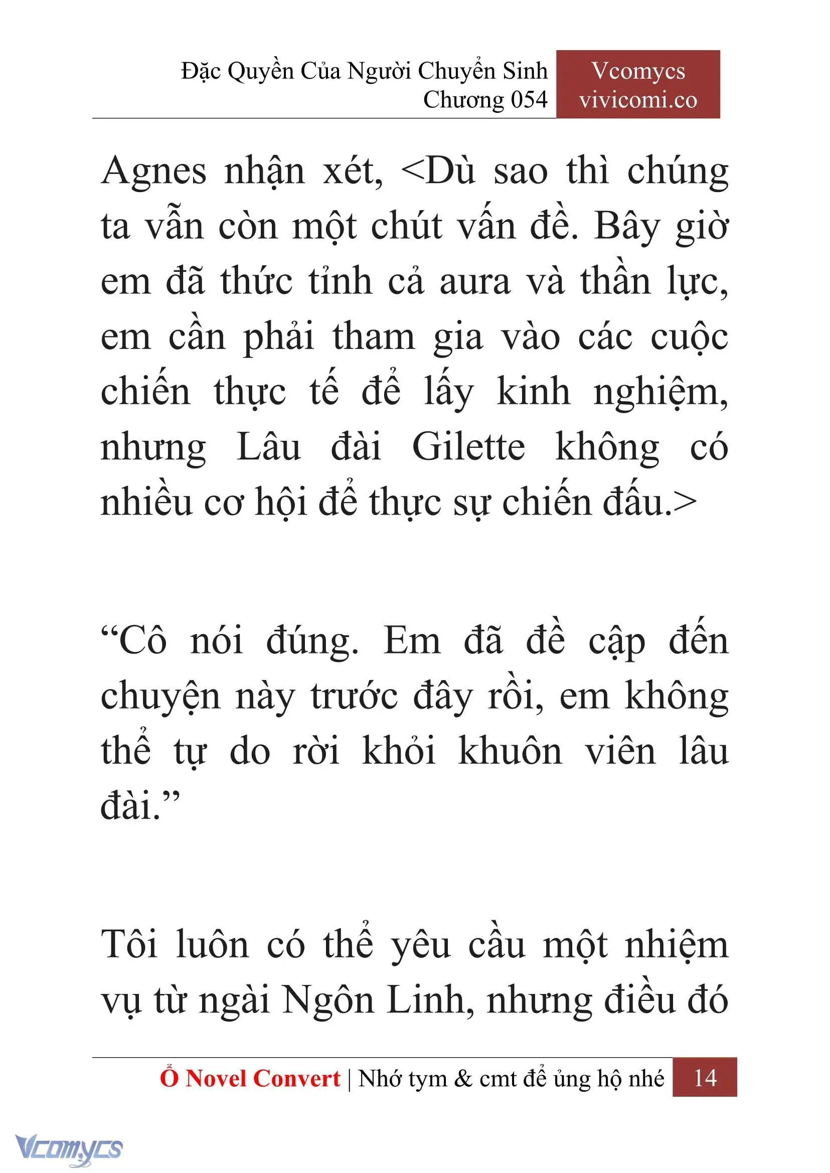 [Novel] Đặc Quyền Của Người Chuyển Sinh Chapter 54 - Trang 17