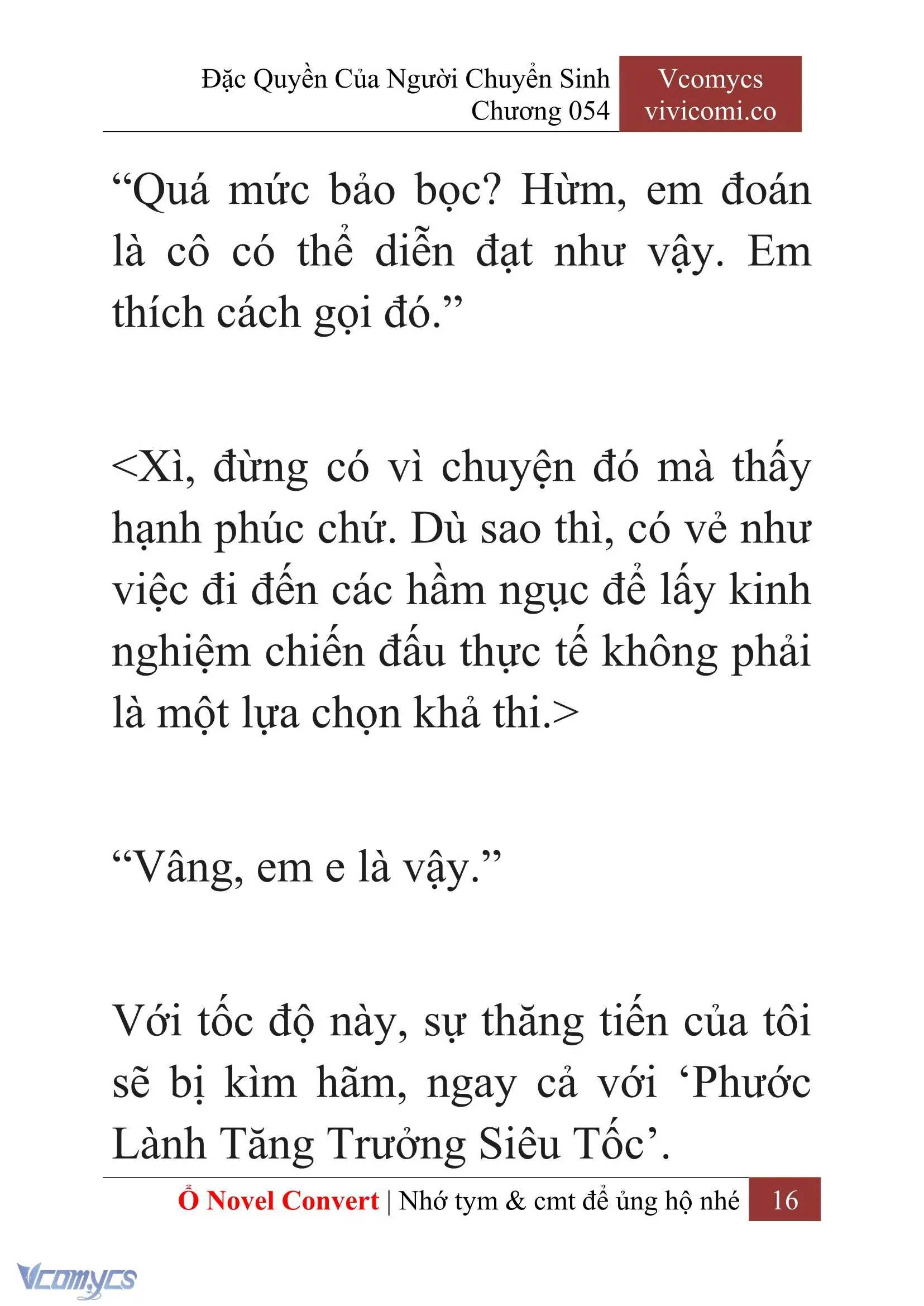 [Novel] Đặc Quyền Của Người Chuyển Sinh Chapter 54 - Trang 19