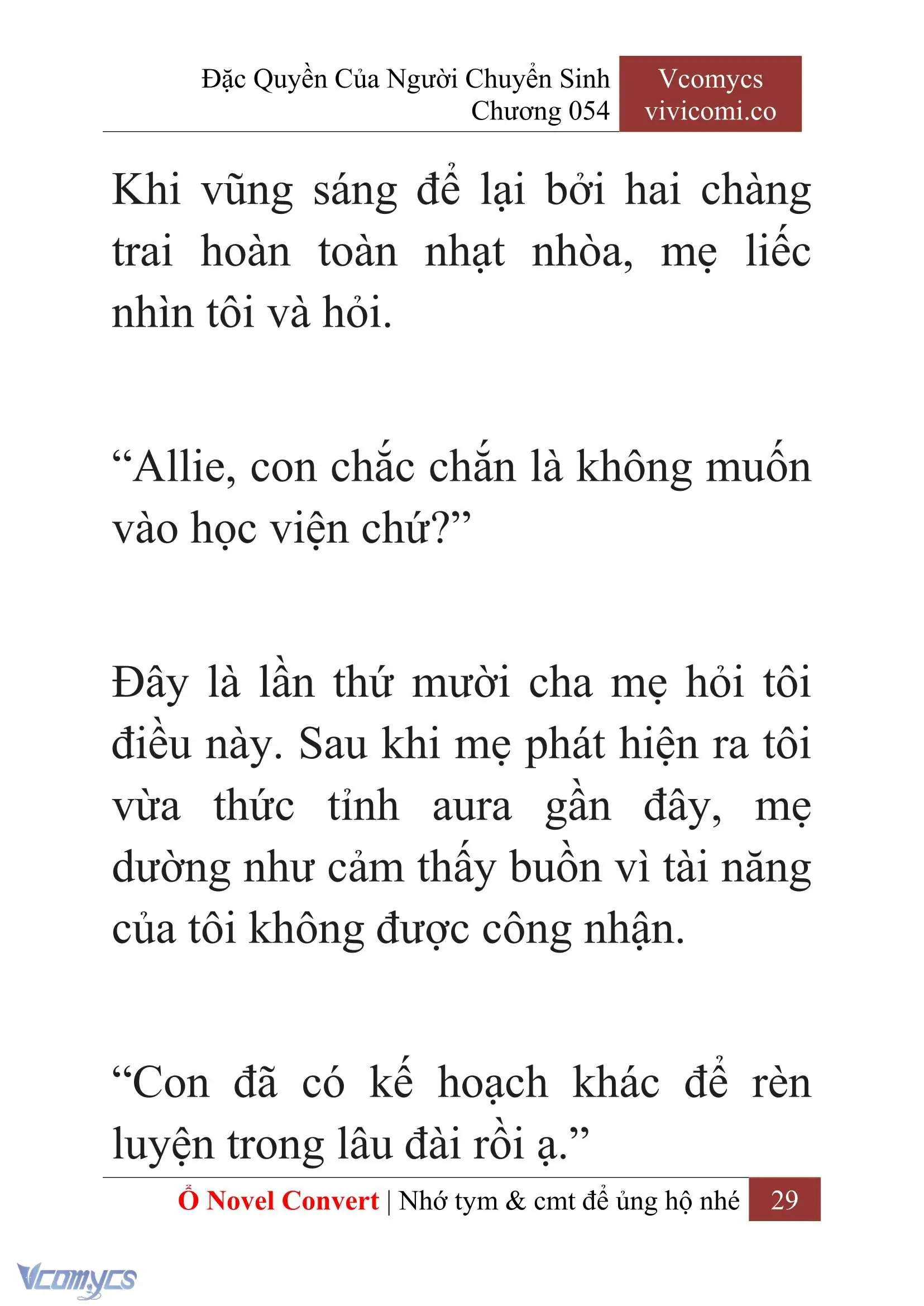 [Novel] Đặc Quyền Của Người Chuyển Sinh Chapter 54 - Trang 32