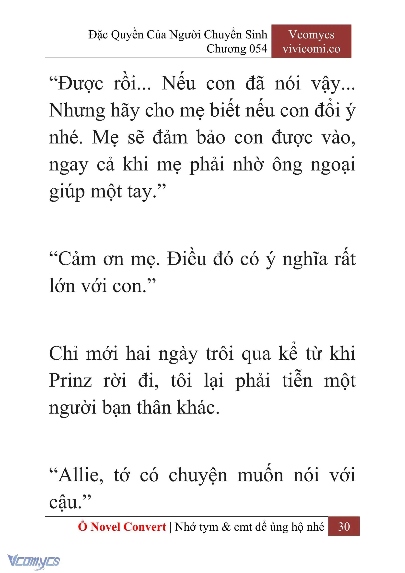 [Novel] Đặc Quyền Của Người Chuyển Sinh Chapter 54 - Trang 33