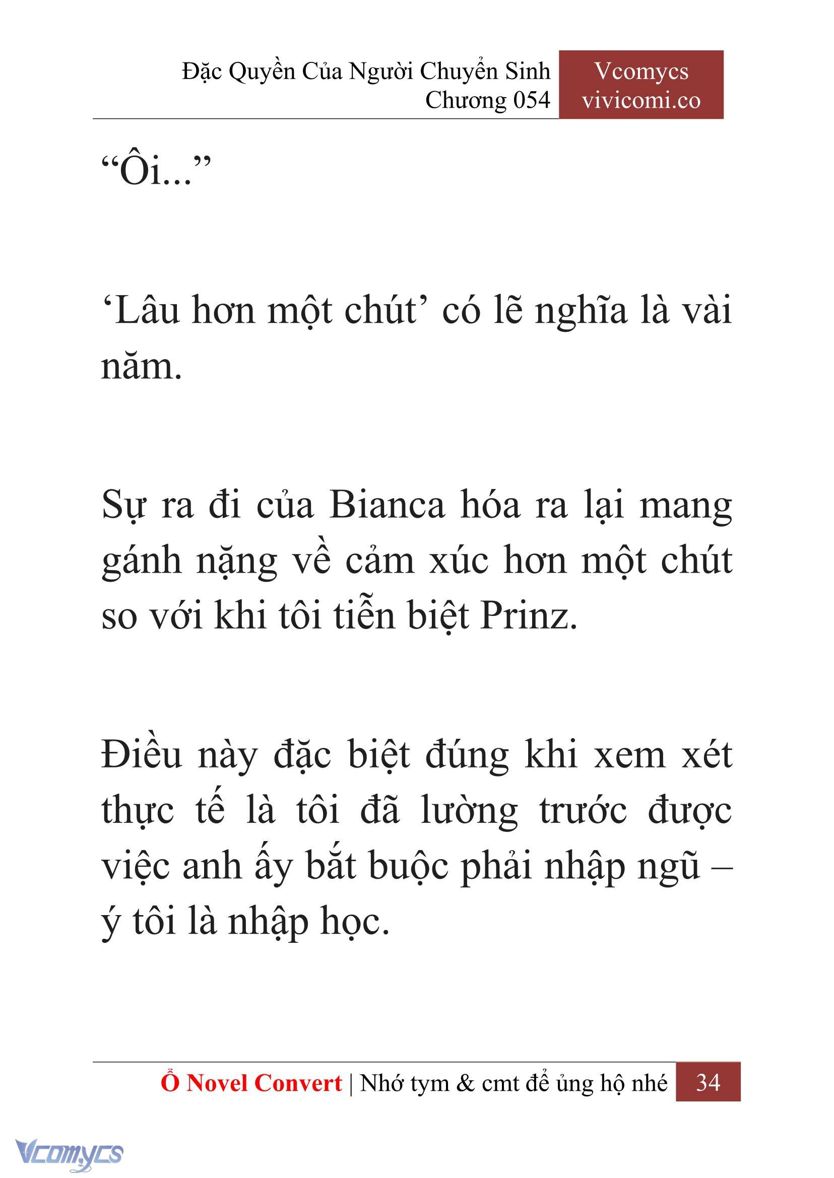[Novel] Đặc Quyền Của Người Chuyển Sinh Chapter 54 - Trang 37