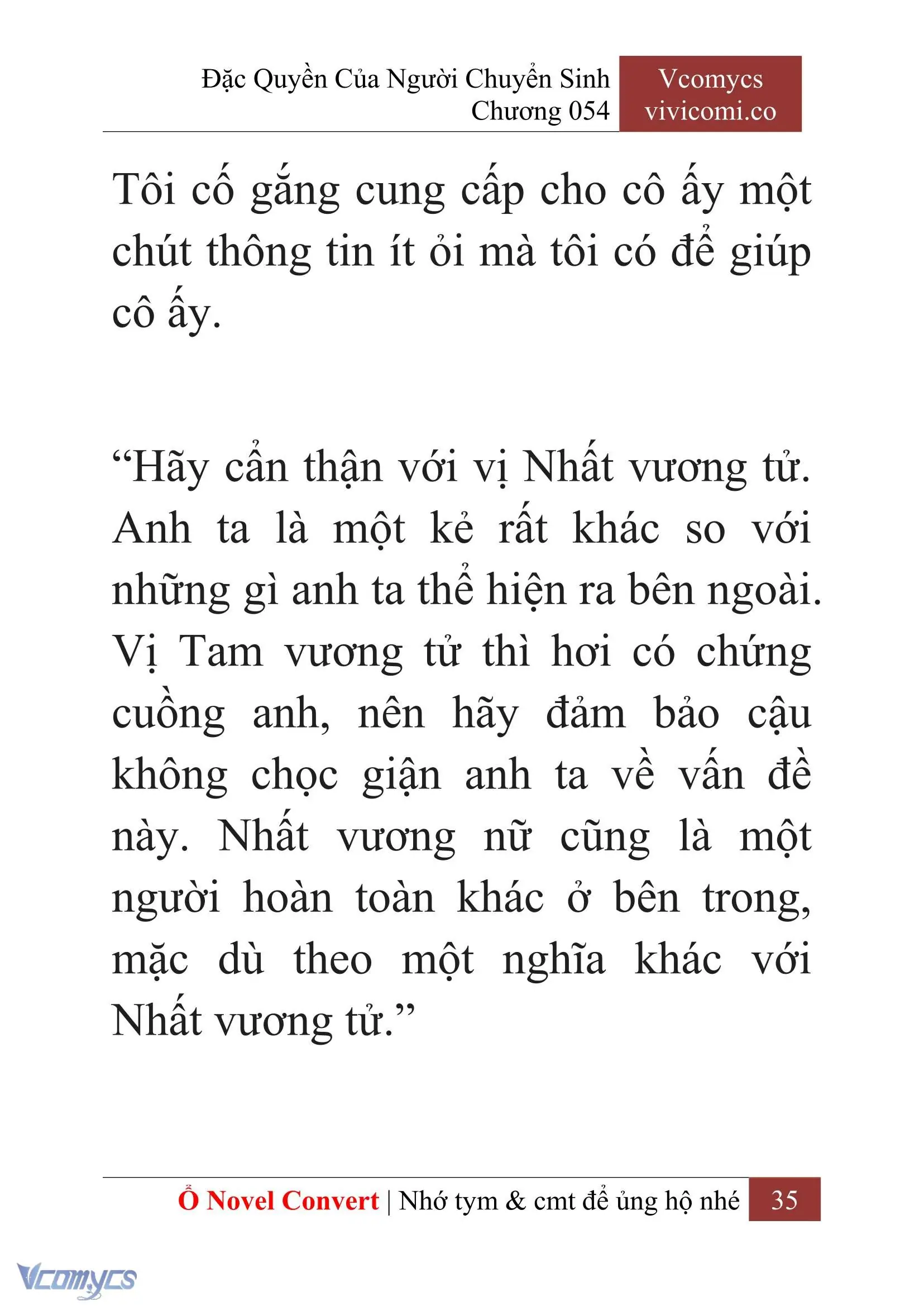 [Novel] Đặc Quyền Của Người Chuyển Sinh Chapter 54 - Trang 38