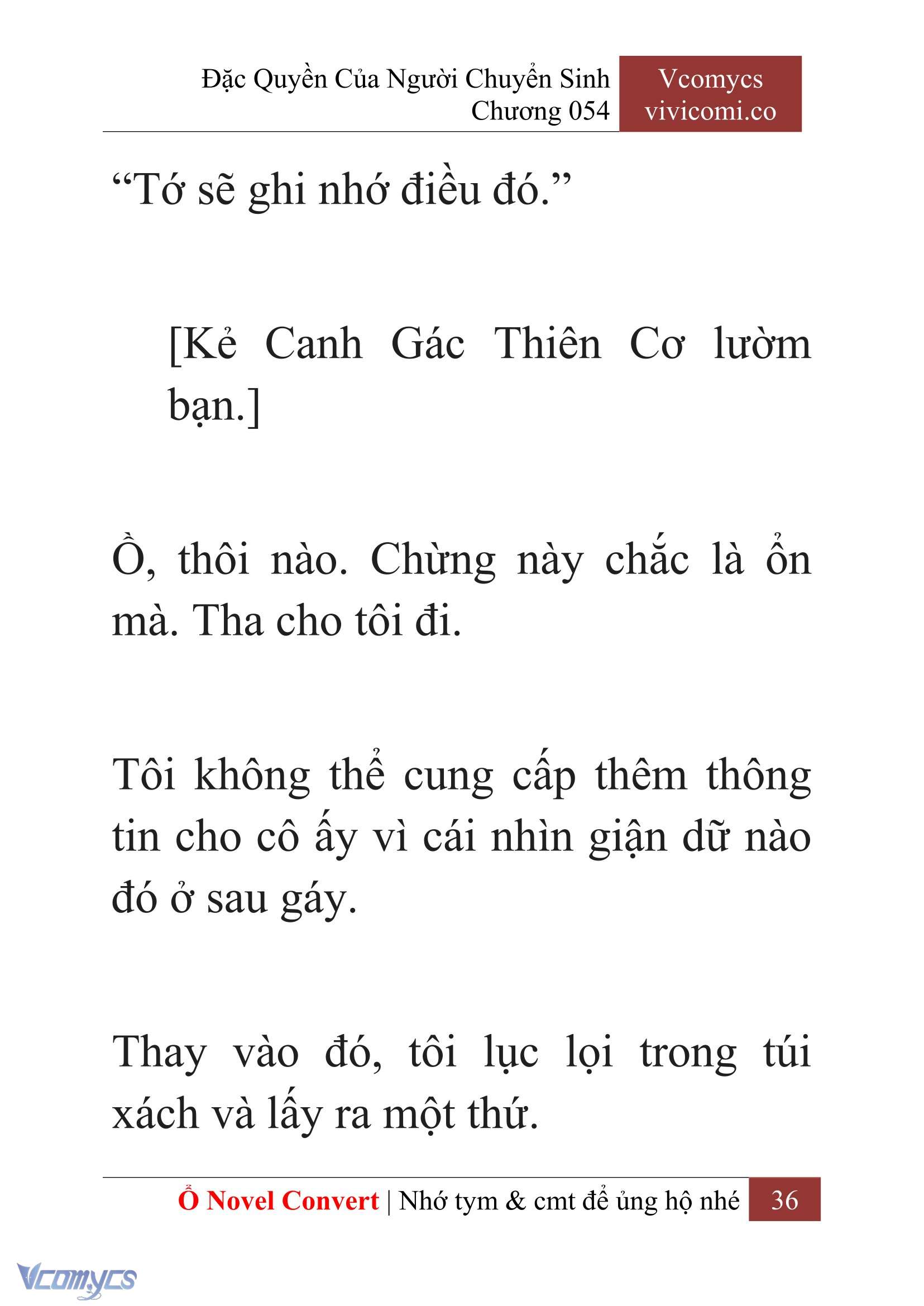 [Novel] Đặc Quyền Của Người Chuyển Sinh Chapter 54 - Trang 39