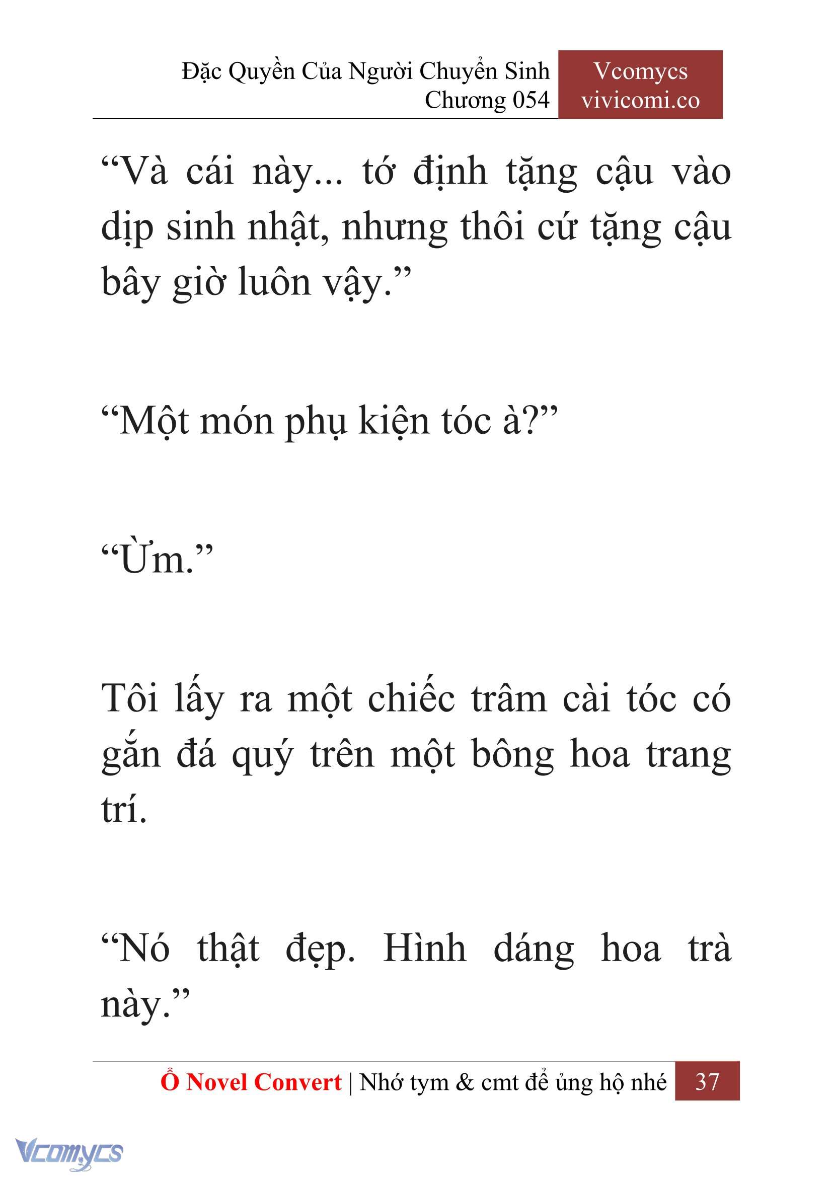 [Novel] Đặc Quyền Của Người Chuyển Sinh Chapter 54 - Trang 40