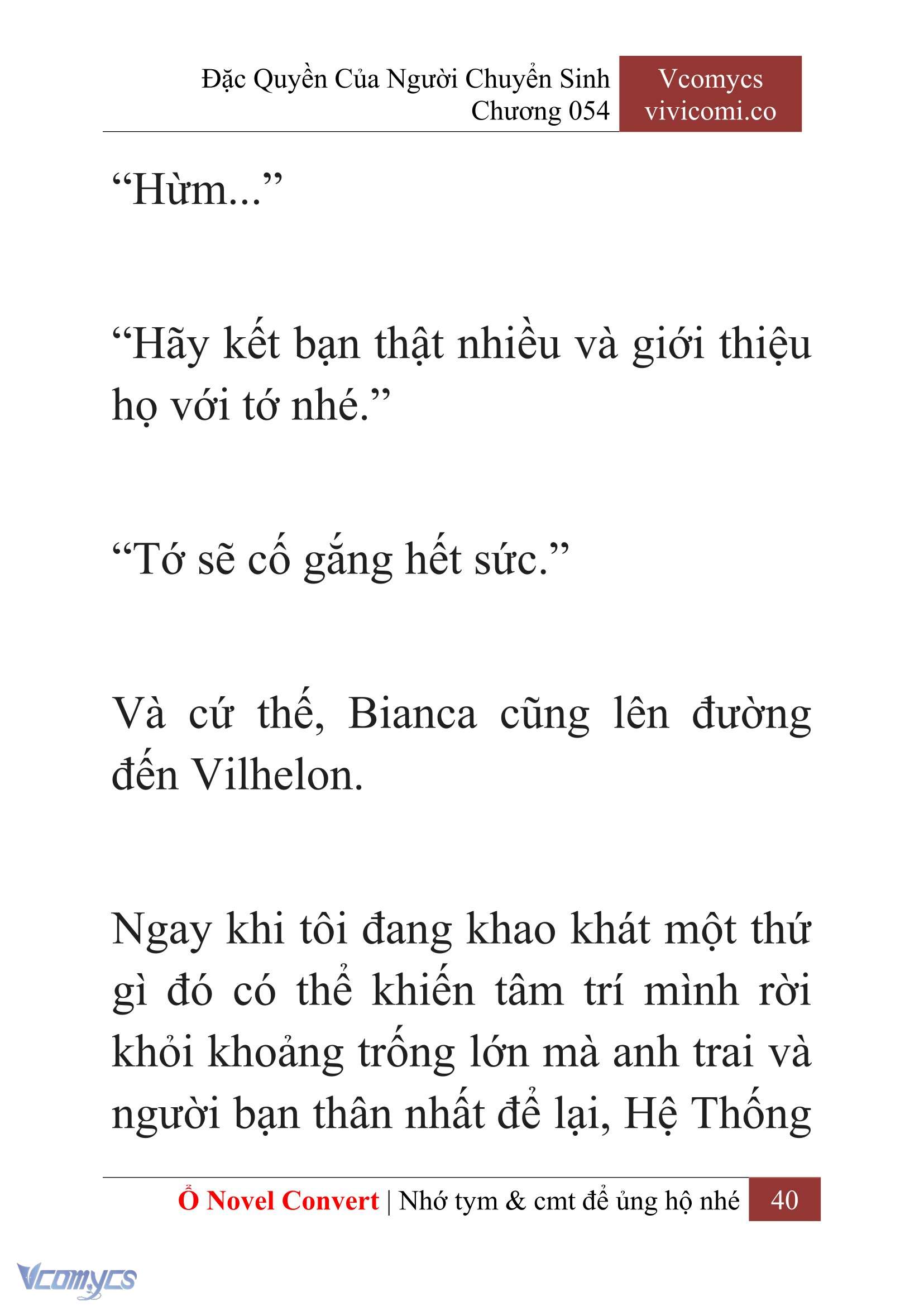 [Novel] Đặc Quyền Của Người Chuyển Sinh Chapter 54 - Trang 43