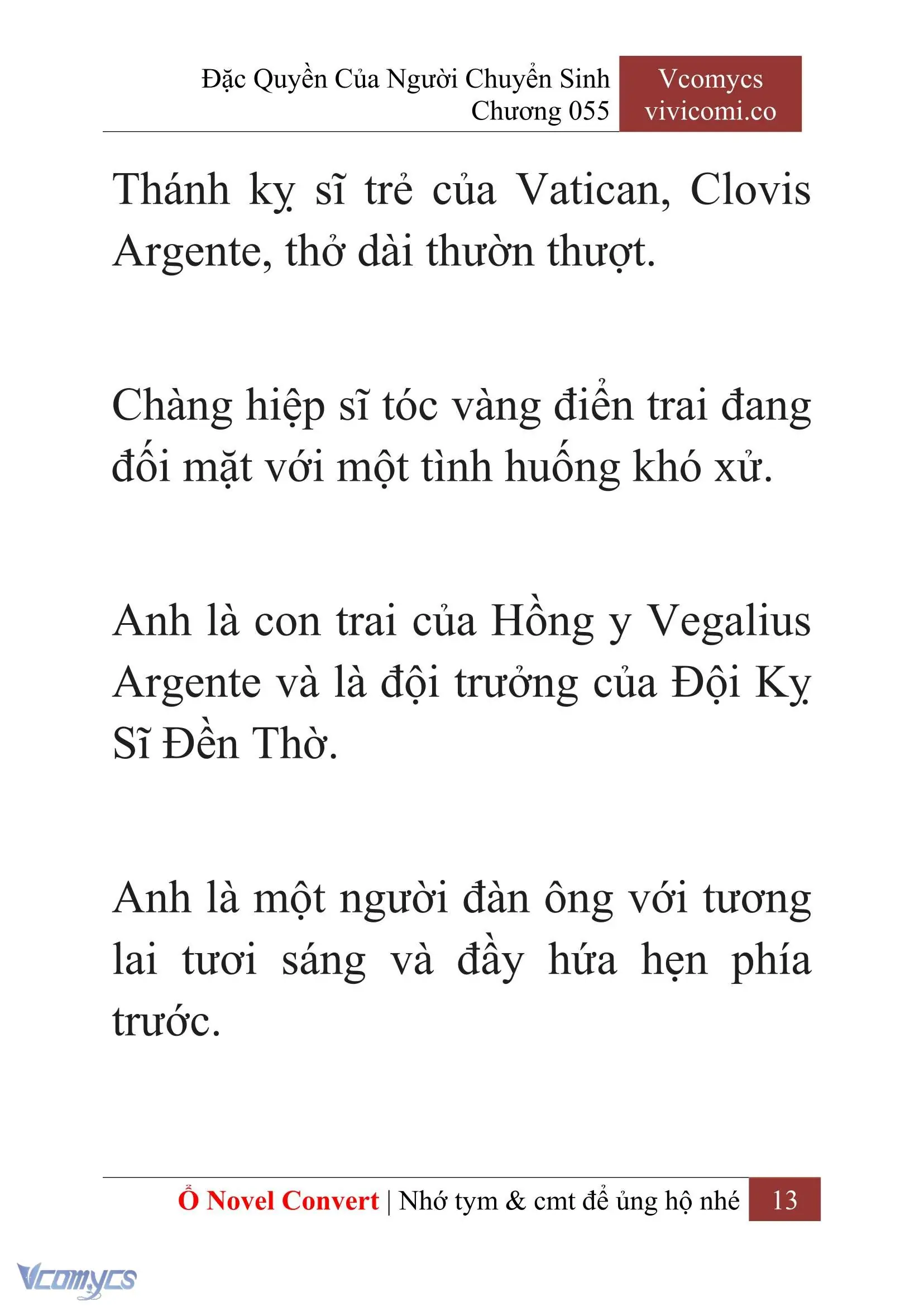 [Novel] Đặc Quyền Của Người Chuyển Sinh Chapter 55 - Trang 16