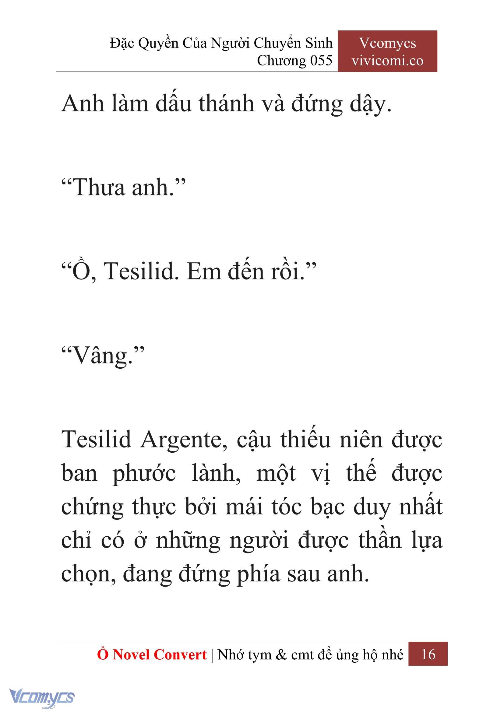 [Novel] Đặc Quyền Của Người Chuyển Sinh Chapter 55 - Trang 19
