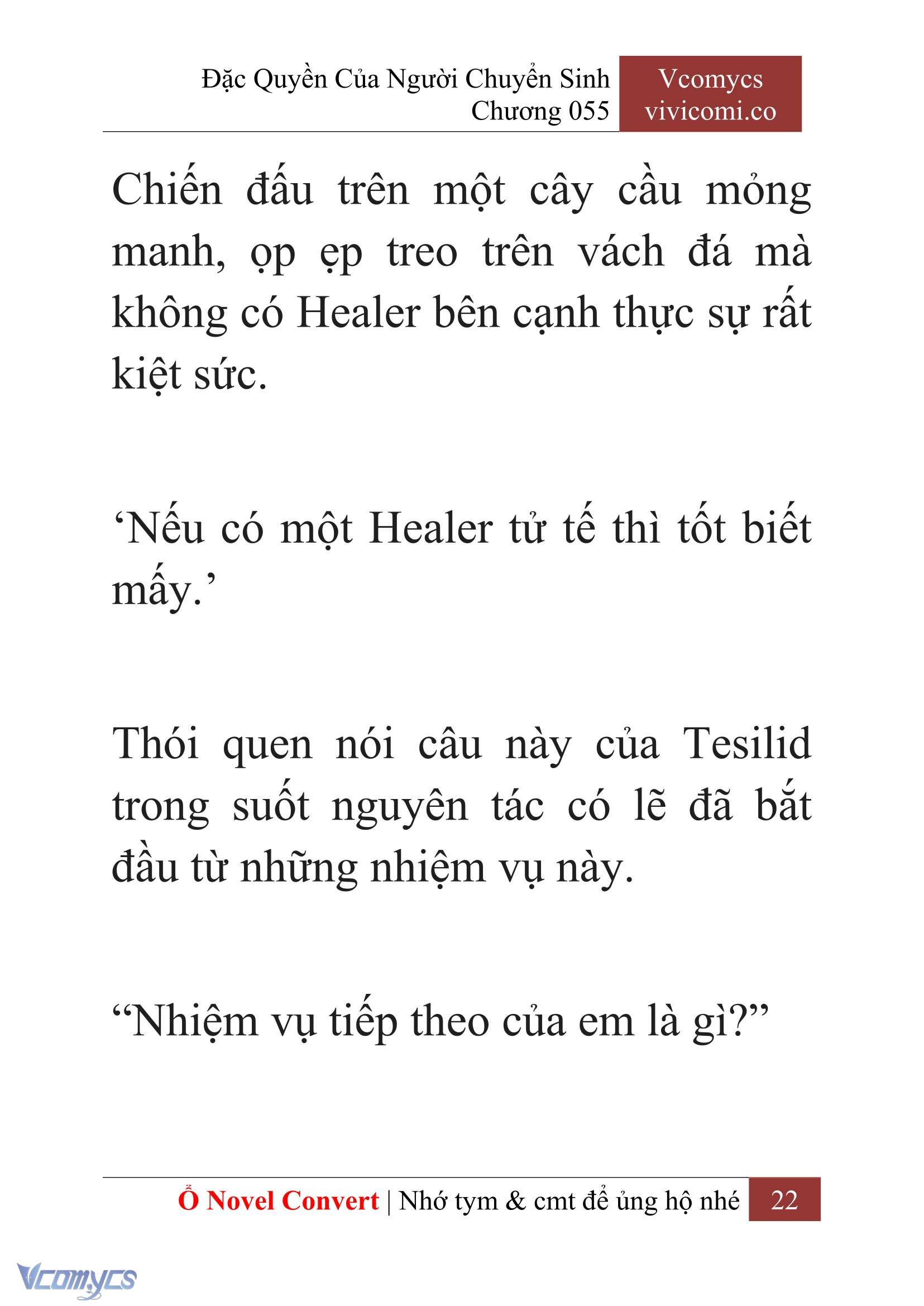 [Novel] Đặc Quyền Của Người Chuyển Sinh Chapter 55 - Trang 25