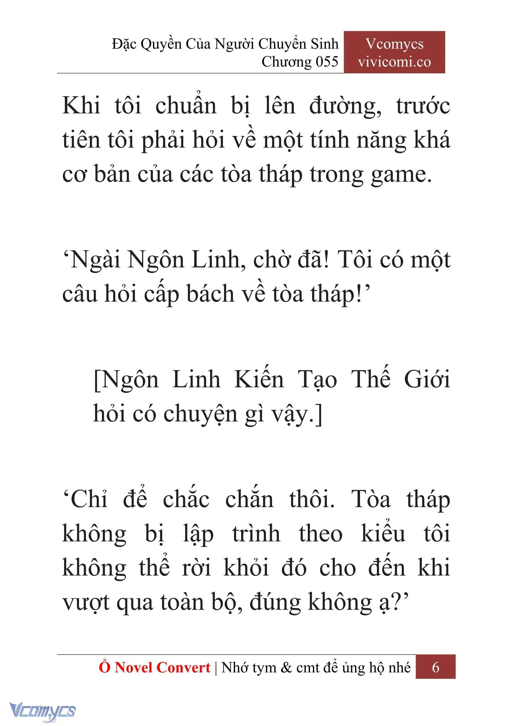 [Novel] Đặc Quyền Của Người Chuyển Sinh Chapter 55 - Trang 9