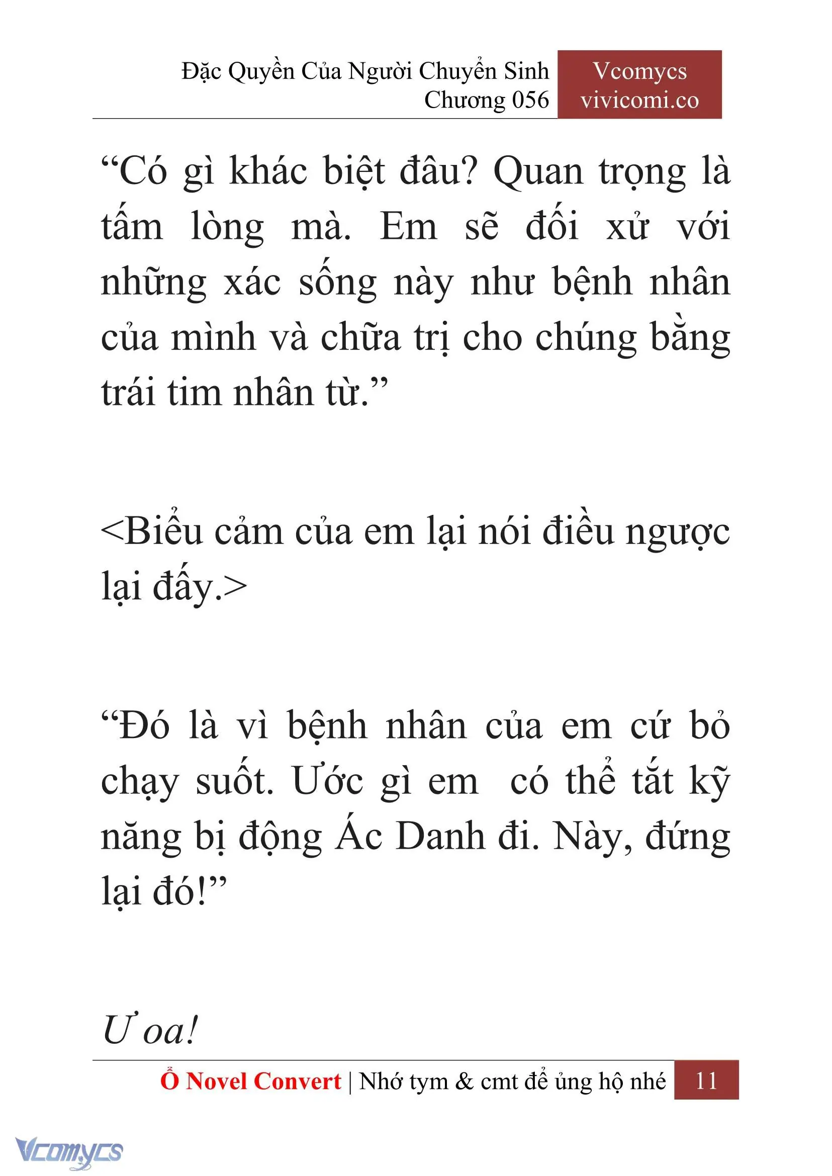 [Novel] Đặc Quyền Của Người Chuyển Sinh Chapter 56 - Trang 13