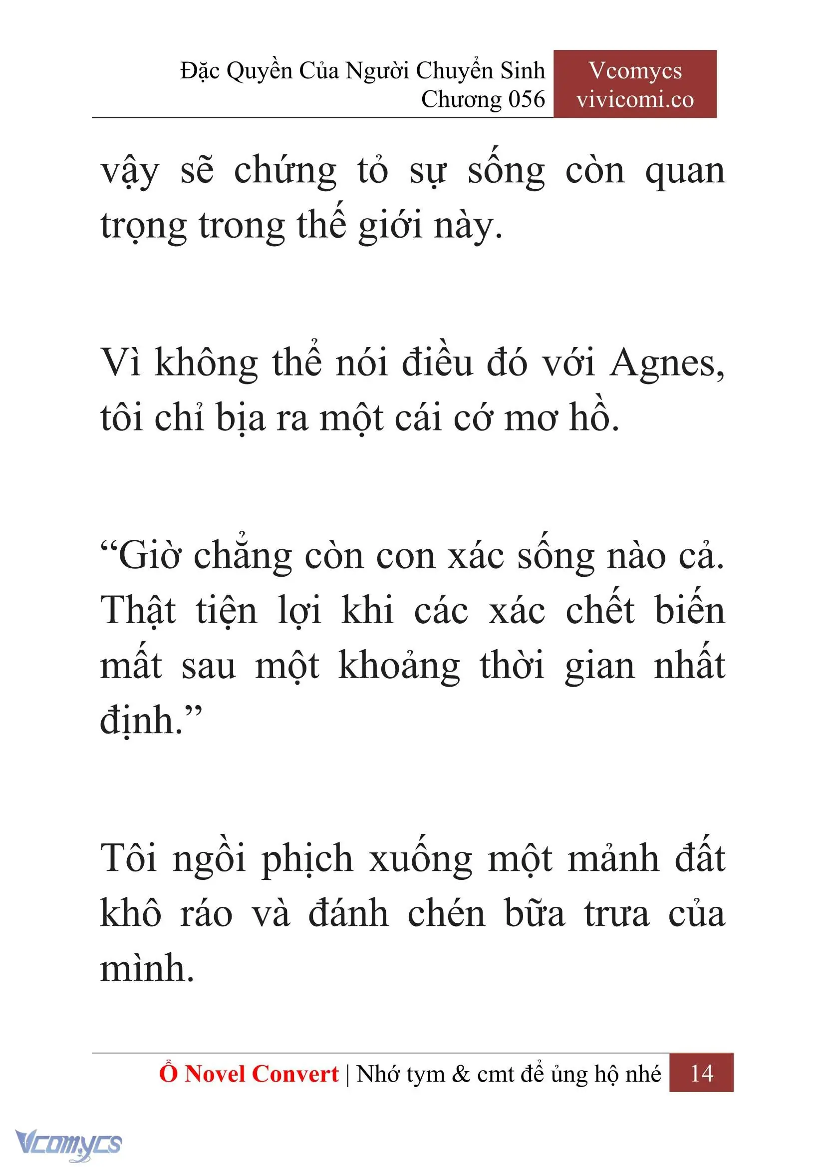 [Novel] Đặc Quyền Của Người Chuyển Sinh Chapter 56 - Trang 16