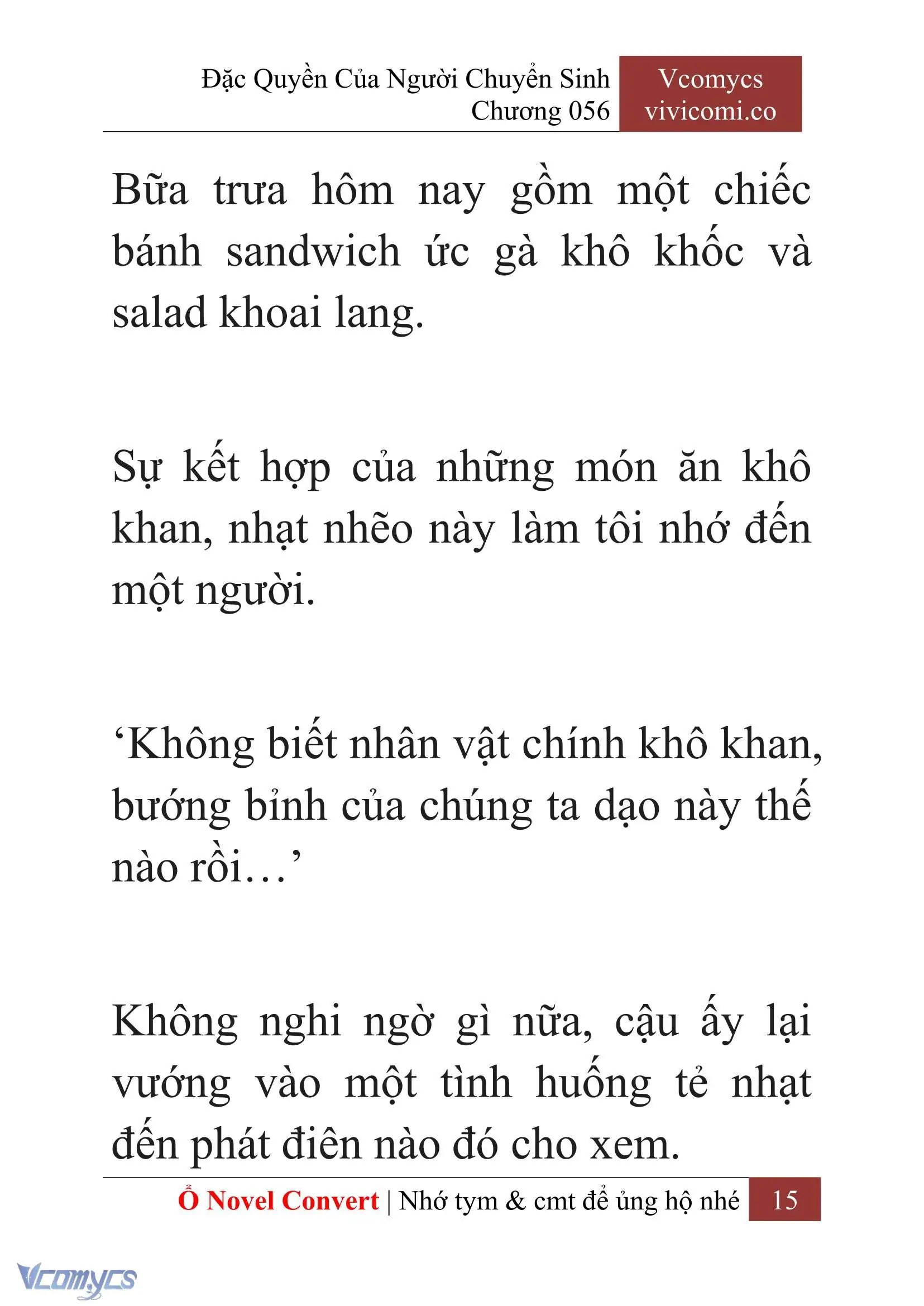 [Novel] Đặc Quyền Của Người Chuyển Sinh Chapter 56 - Trang 17