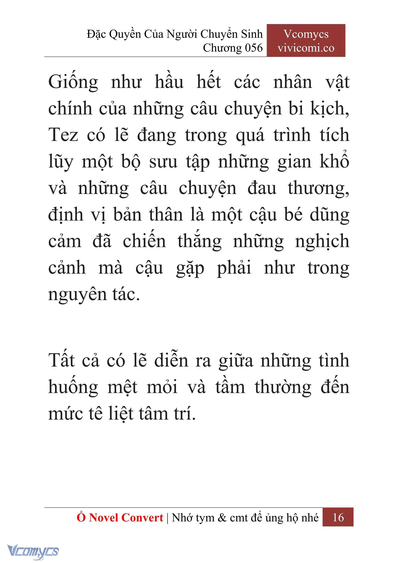 [Novel] Đặc Quyền Của Người Chuyển Sinh Chapter 56 - Trang 18