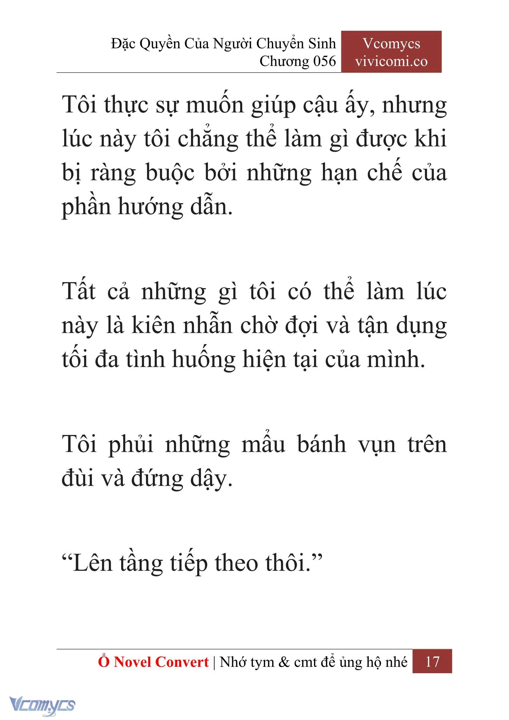 [Novel] Đặc Quyền Của Người Chuyển Sinh Chapter 56 - Trang 19