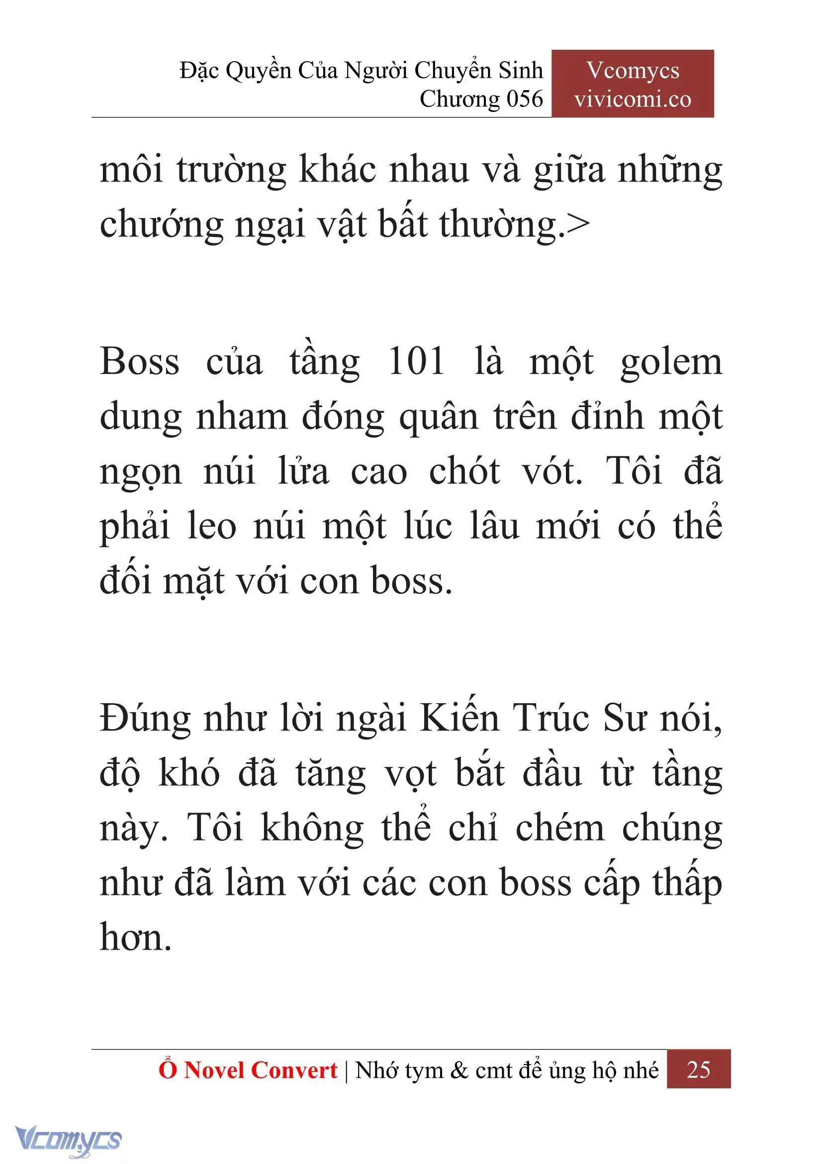 [Novel] Đặc Quyền Của Người Chuyển Sinh Chapter 56 - Trang 27