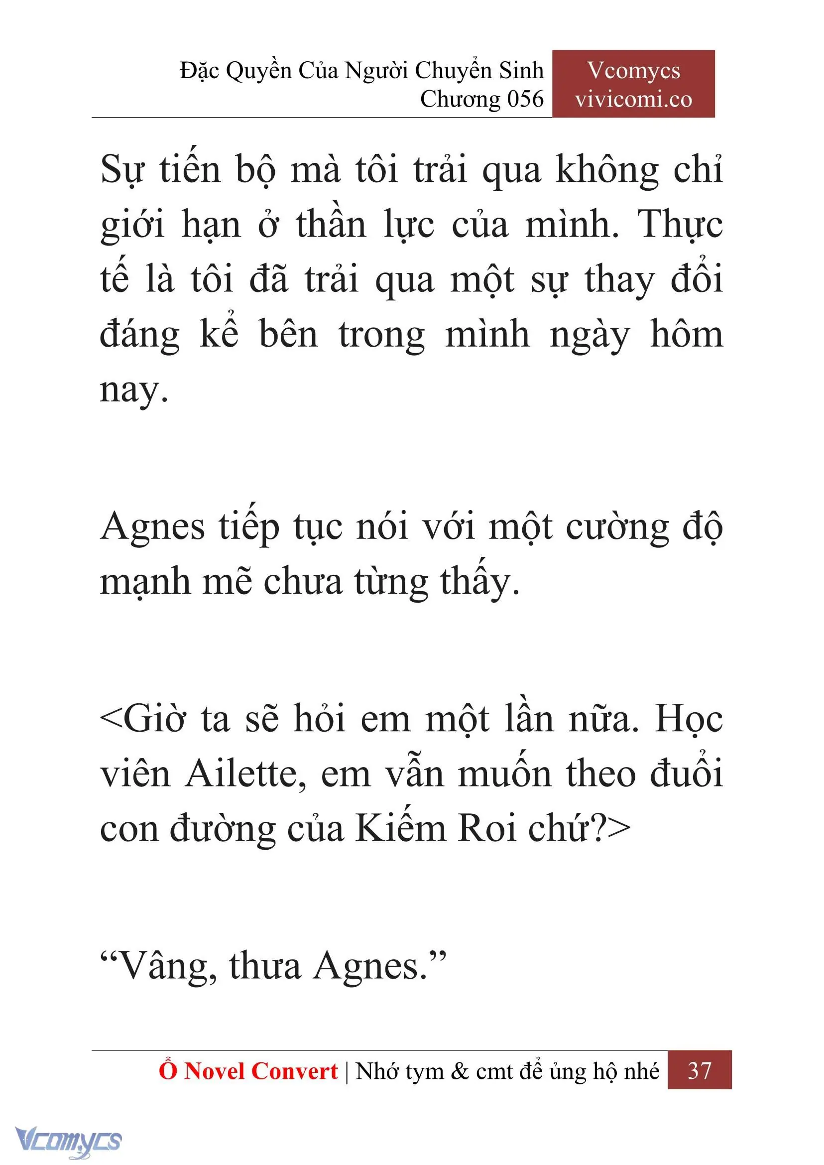 [Novel] Đặc Quyền Của Người Chuyển Sinh Chapter 56 - Trang 39