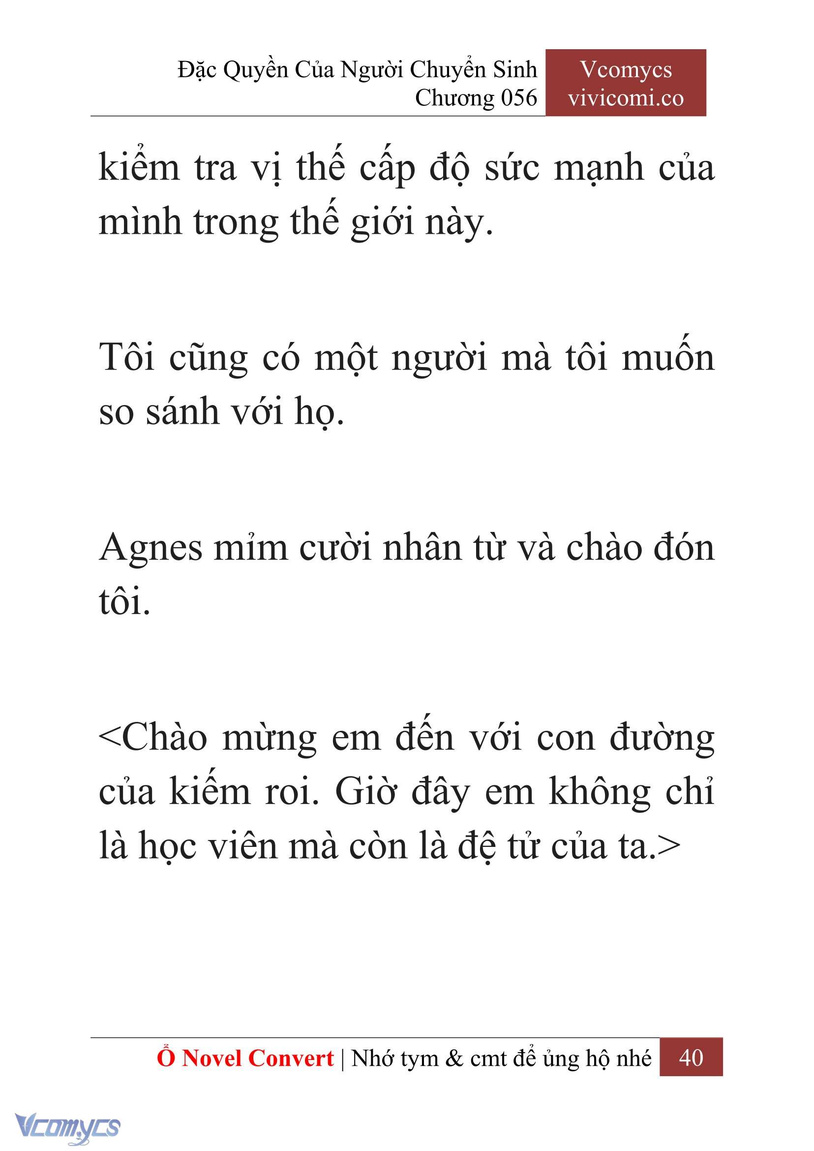 [Novel] Đặc Quyền Của Người Chuyển Sinh Chapter 56 - Trang 42