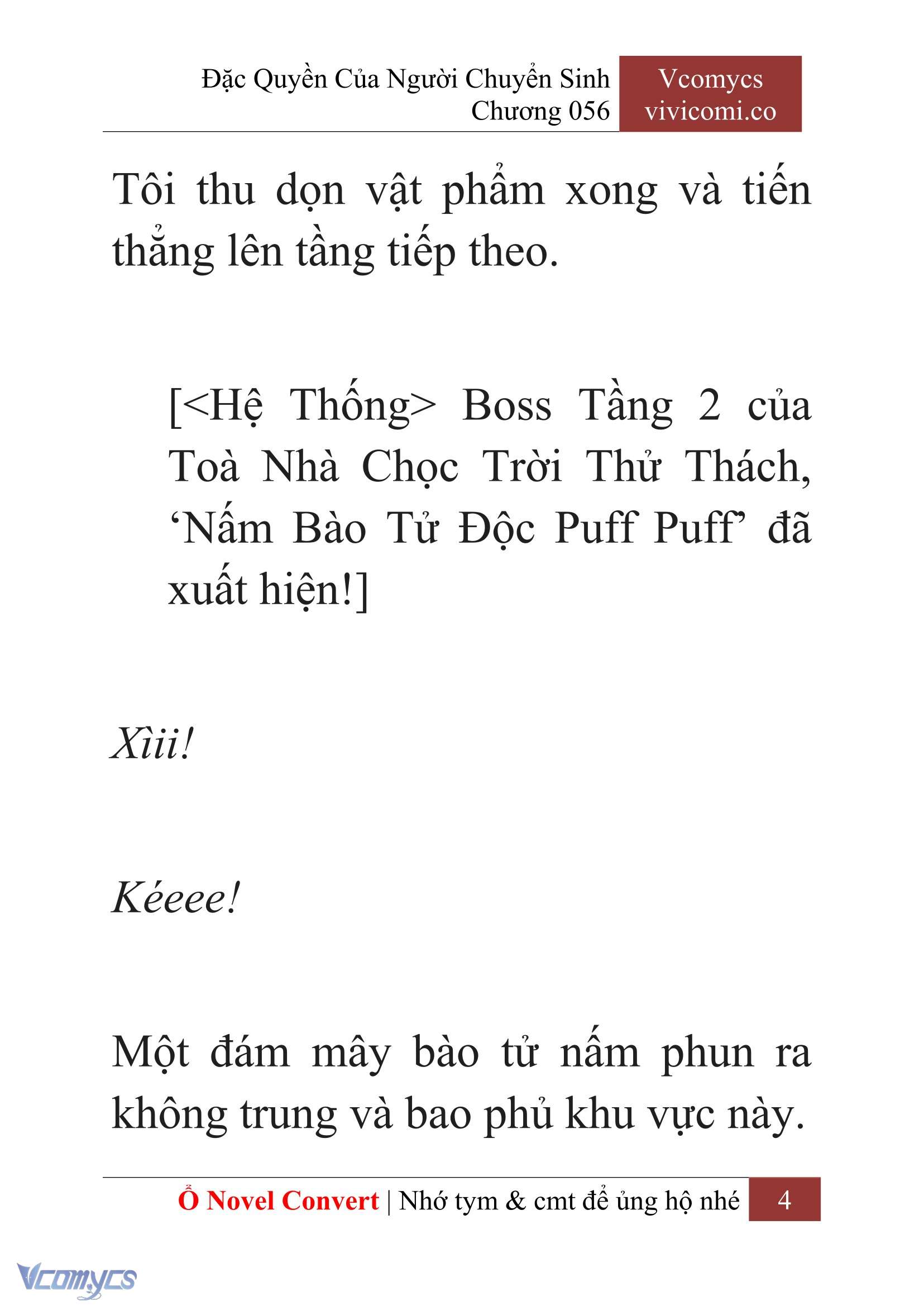 [Novel] Đặc Quyền Của Người Chuyển Sinh Chapter 56 - Trang 6